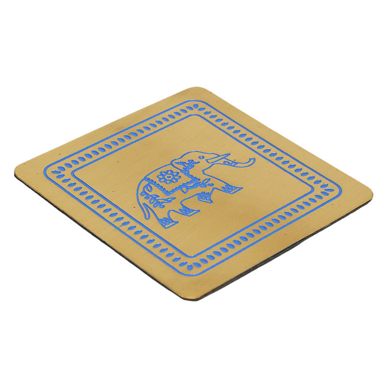 Brass Kunjar Coasters with Gift Box | Set of 4、mySite、camillekostekn