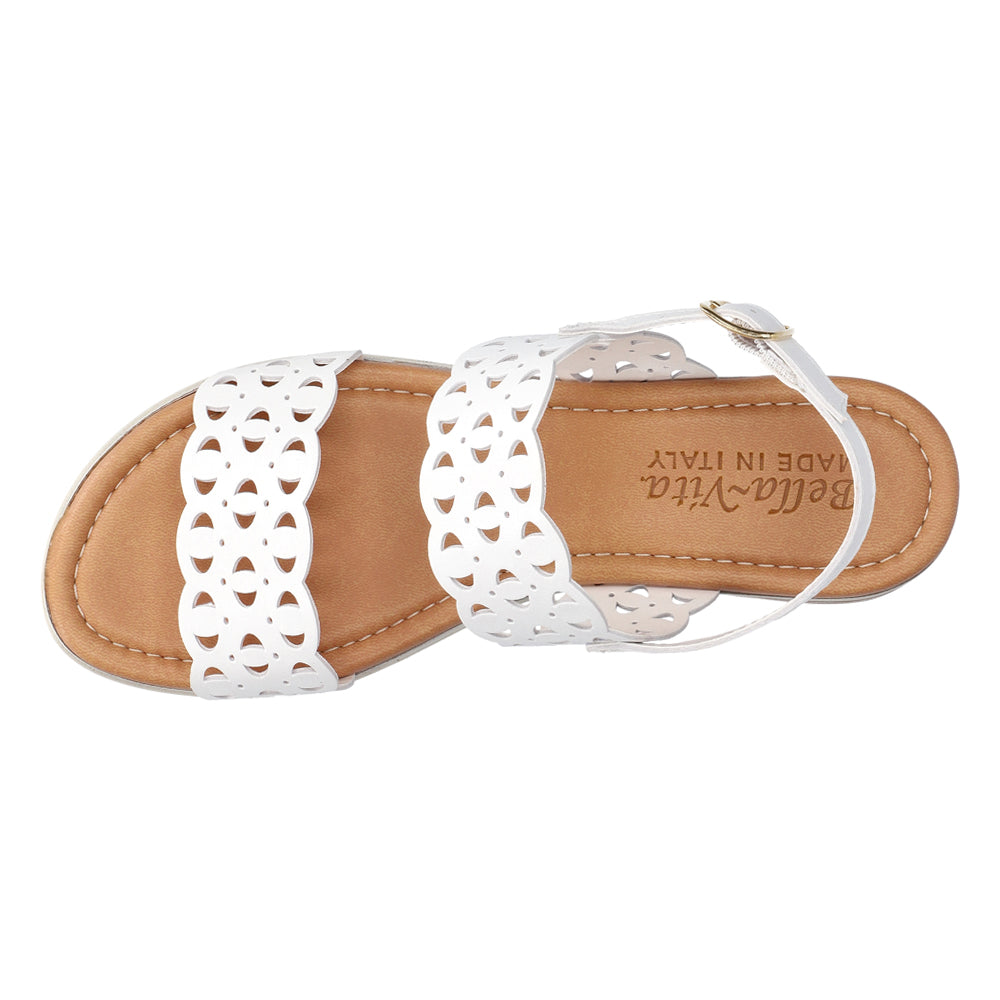 Zoe-Italy Cut Out Slingback Wedge Sandals、mySite、gtrtttuynbv