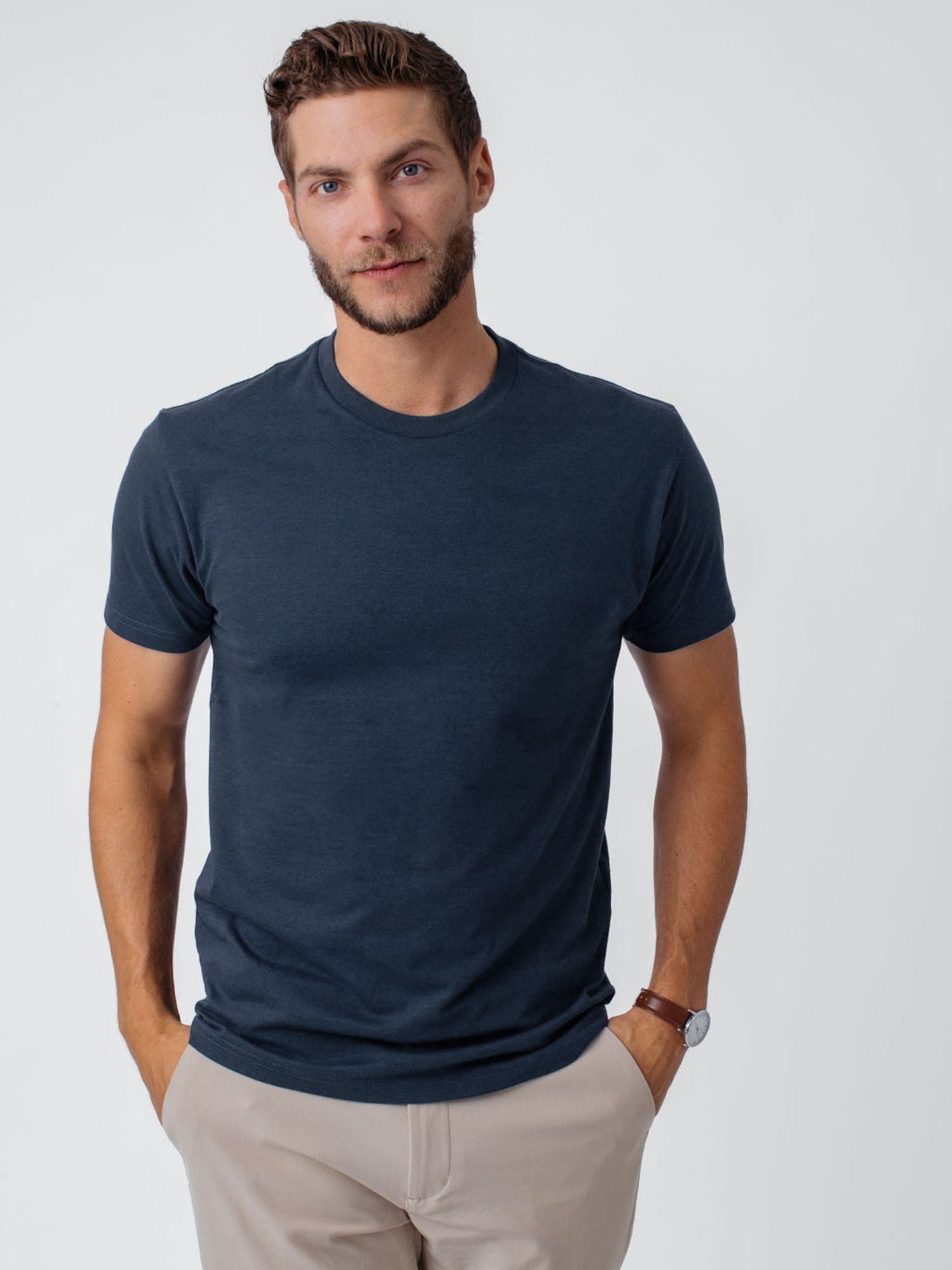  Indigo Blue Crew Neck、mySite、ghnorth