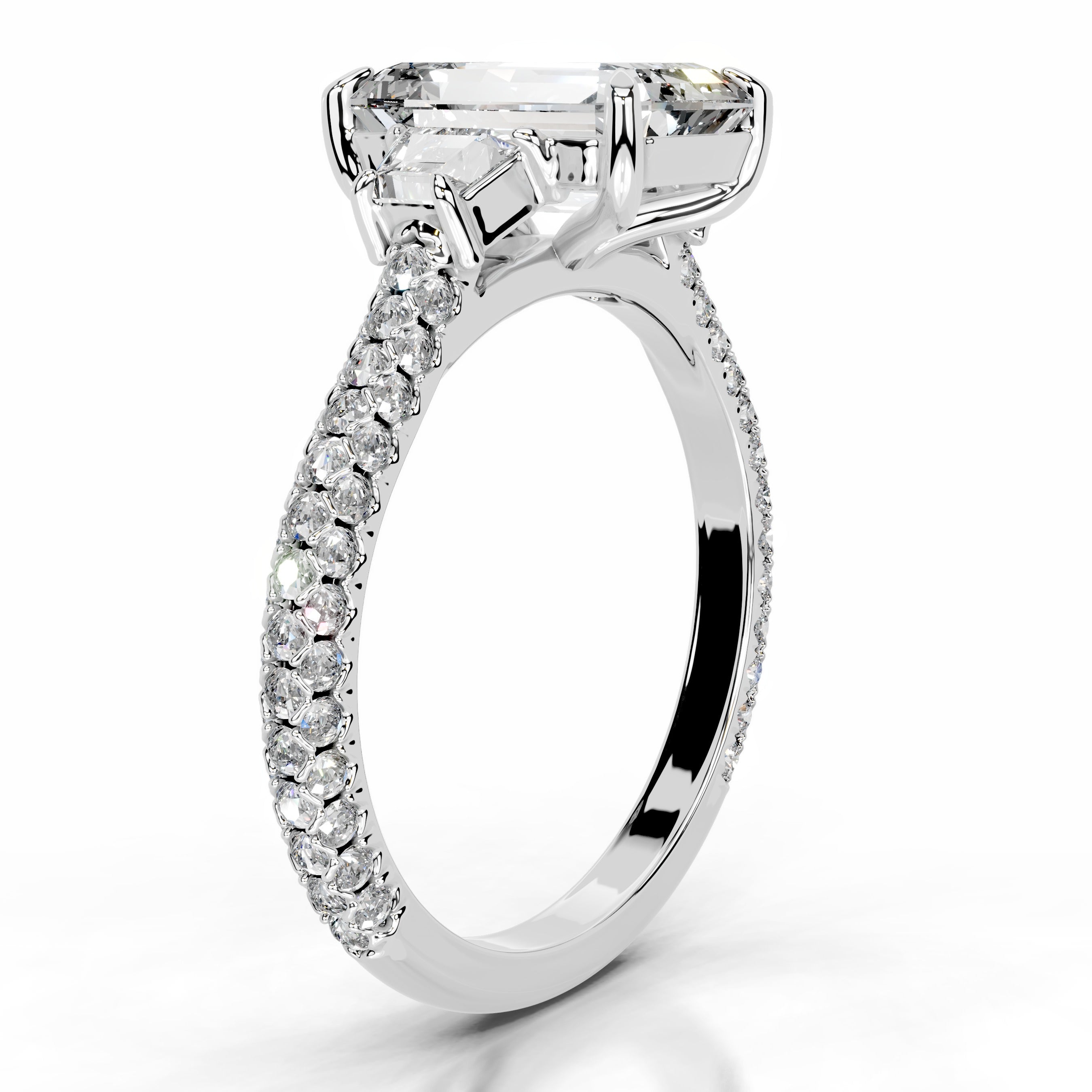 Cruz Lab Grown Diamond Ring - 14K White Gold、mySite、hinf8tx79