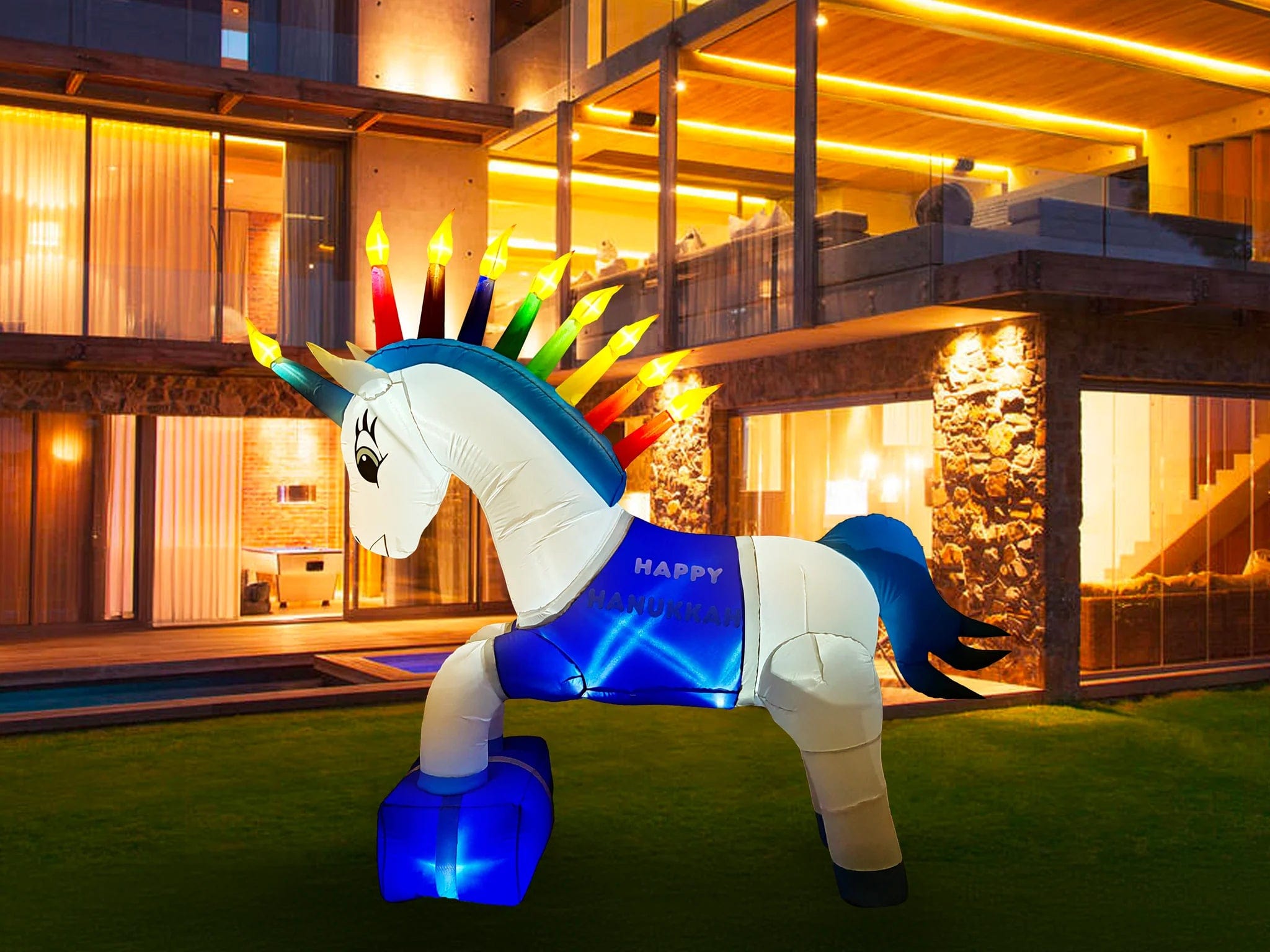 Unikkah the Inflatable Hanukkah Unicorn、mySite、topwebapps
