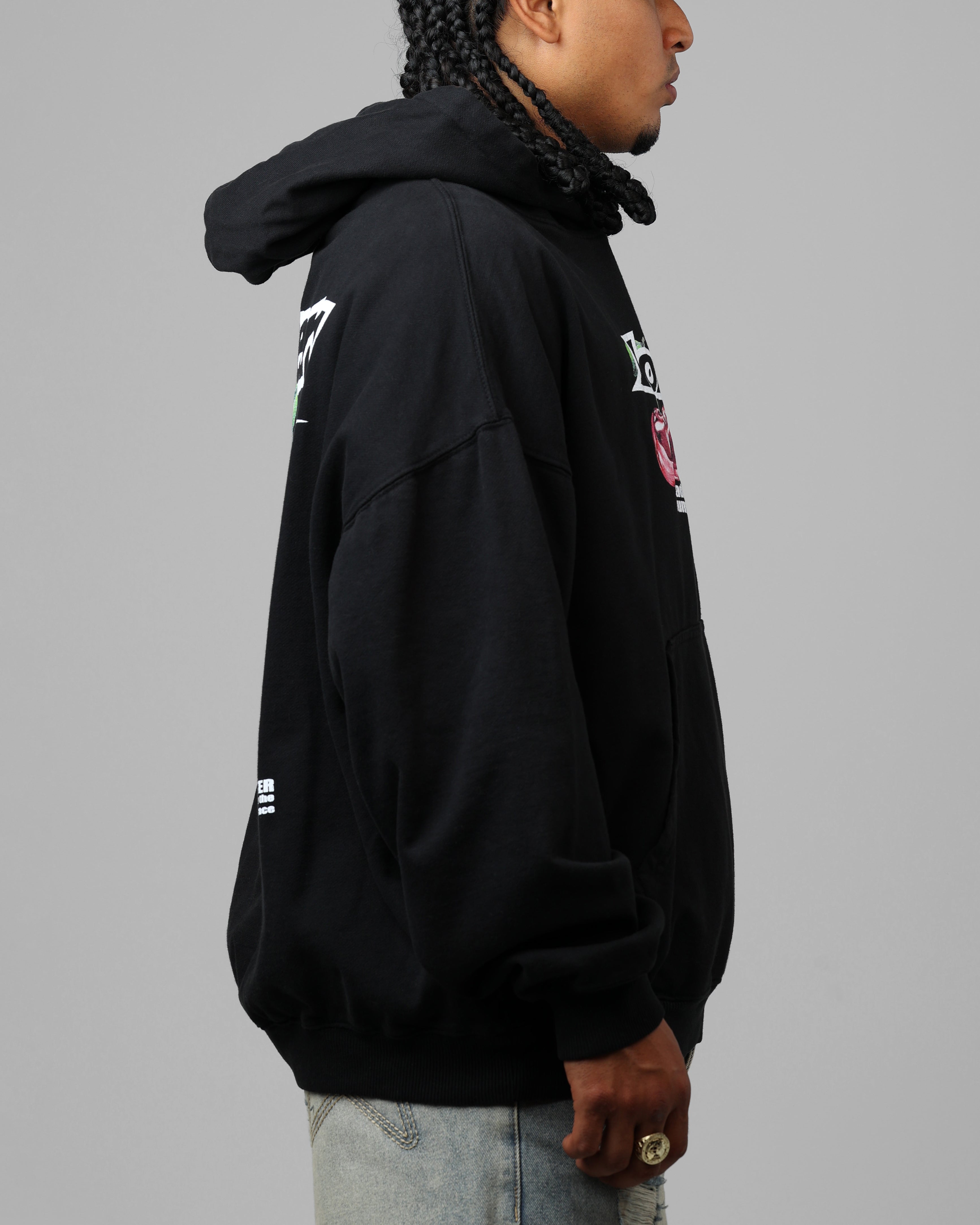 Loiter Cherry Pick Hoodie Black、mySite、zt4zffjzw
