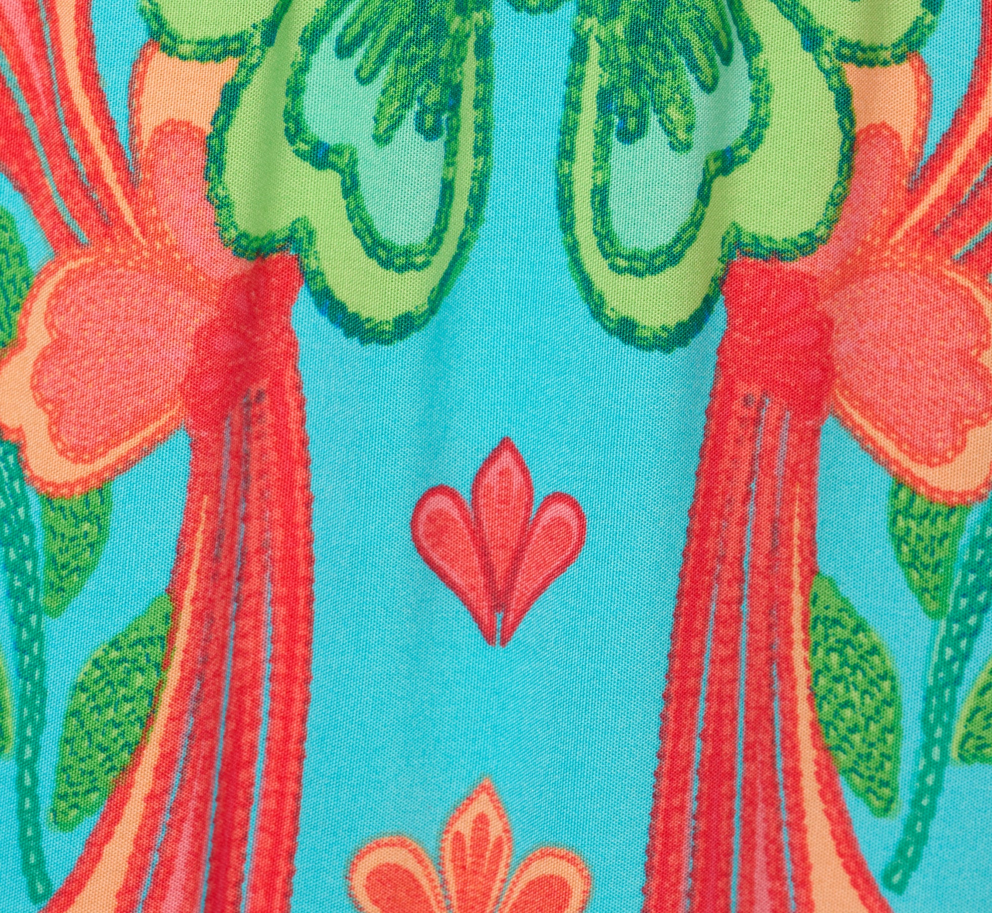 Long Sleeve Printed Flounce Dress In Blue Multi、mySite、solidvoid