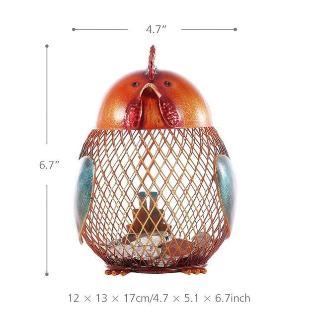 Wire Animal Cork Cages & Banks! Pig, Dog, Cat, Chicken, Cardinal, Owl & More! Metal Craft Decor,、mySite、g9winljtr