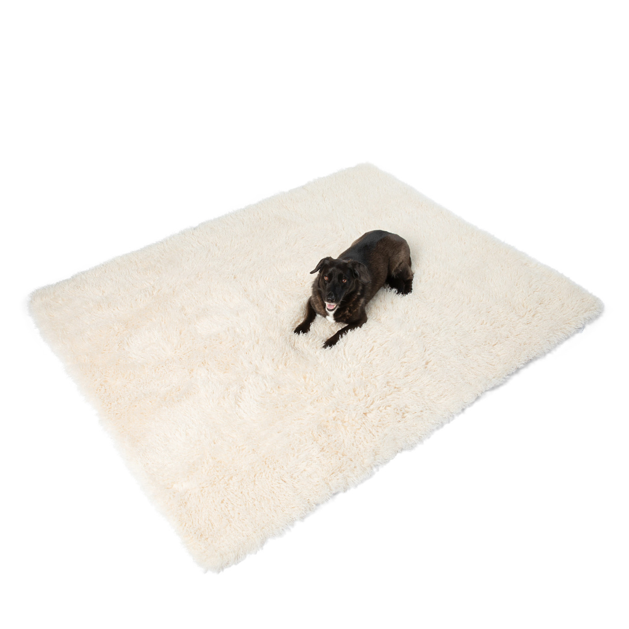 PupProtector™ Luxe Waterproof Faux Fur Blanket - Plush Sheep Ivory、mySite、solidvoid