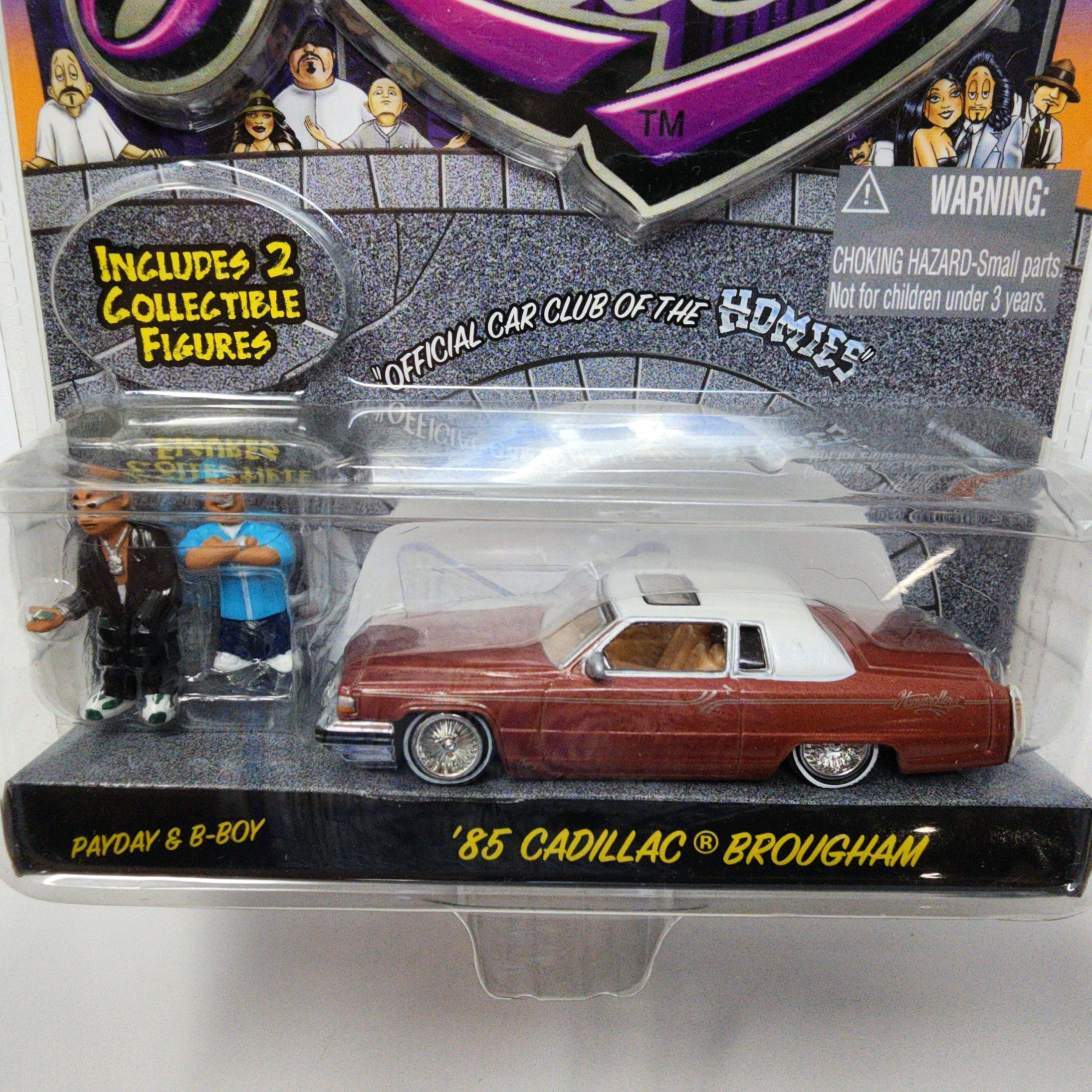 '85 Cadillac Brougham * Homie Rollers Jada Toys 1:64 Scale、mySite、hgirdovlk