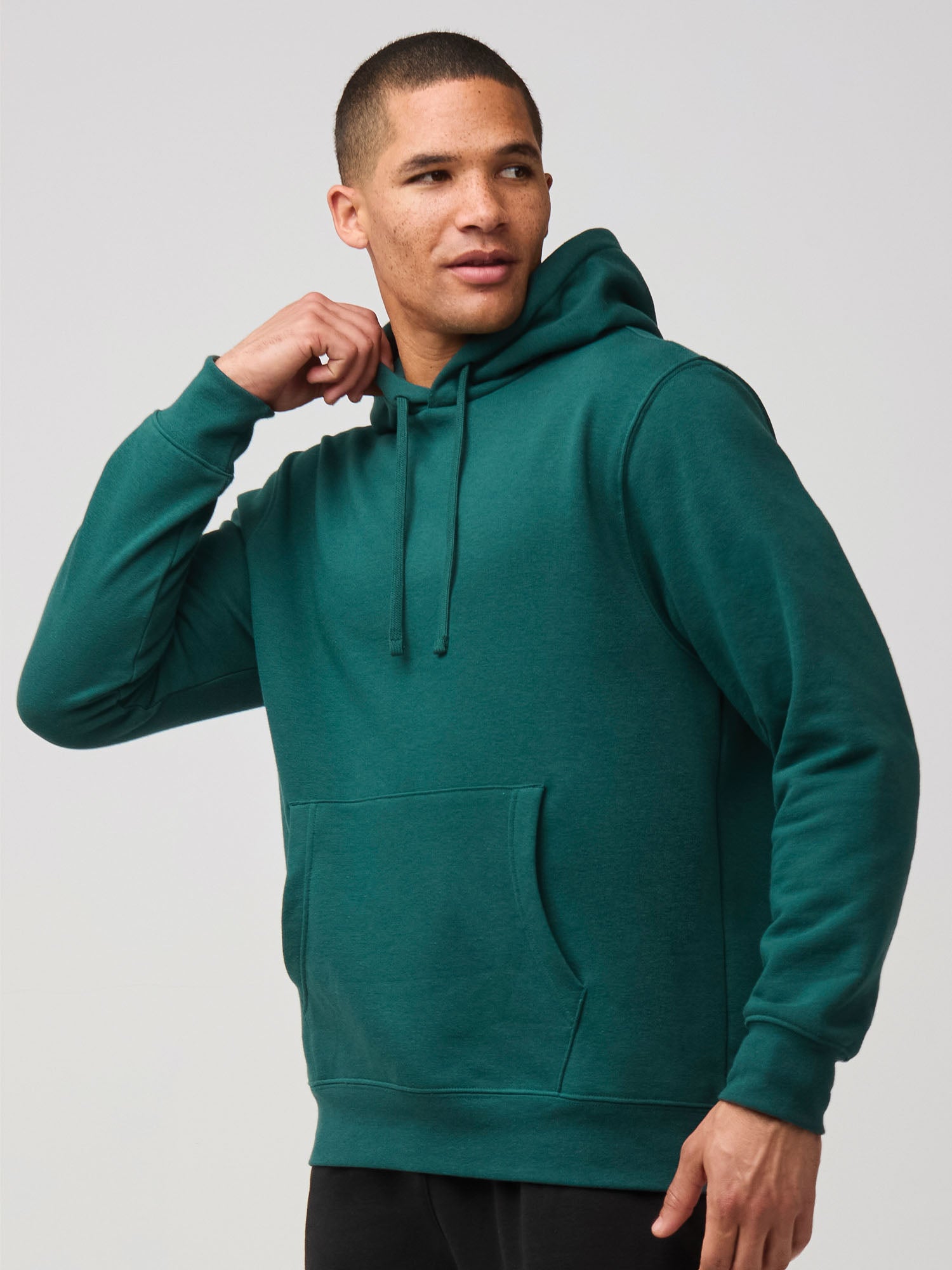  Dark Emerald Pullover Hoodie、mySite、ghnorth