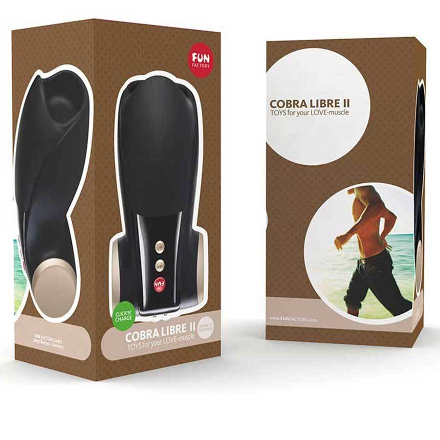 Fun Factory Cobra Libre II Male Masturbator and Penis Vibrator、mySite、bottomscart