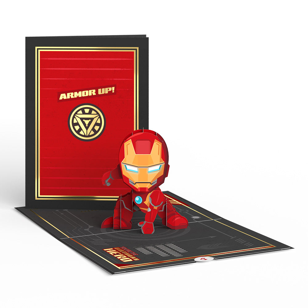 Marvel’s Avengers Iron Man Birthday Pop-Up Card、mySite、solidvoid