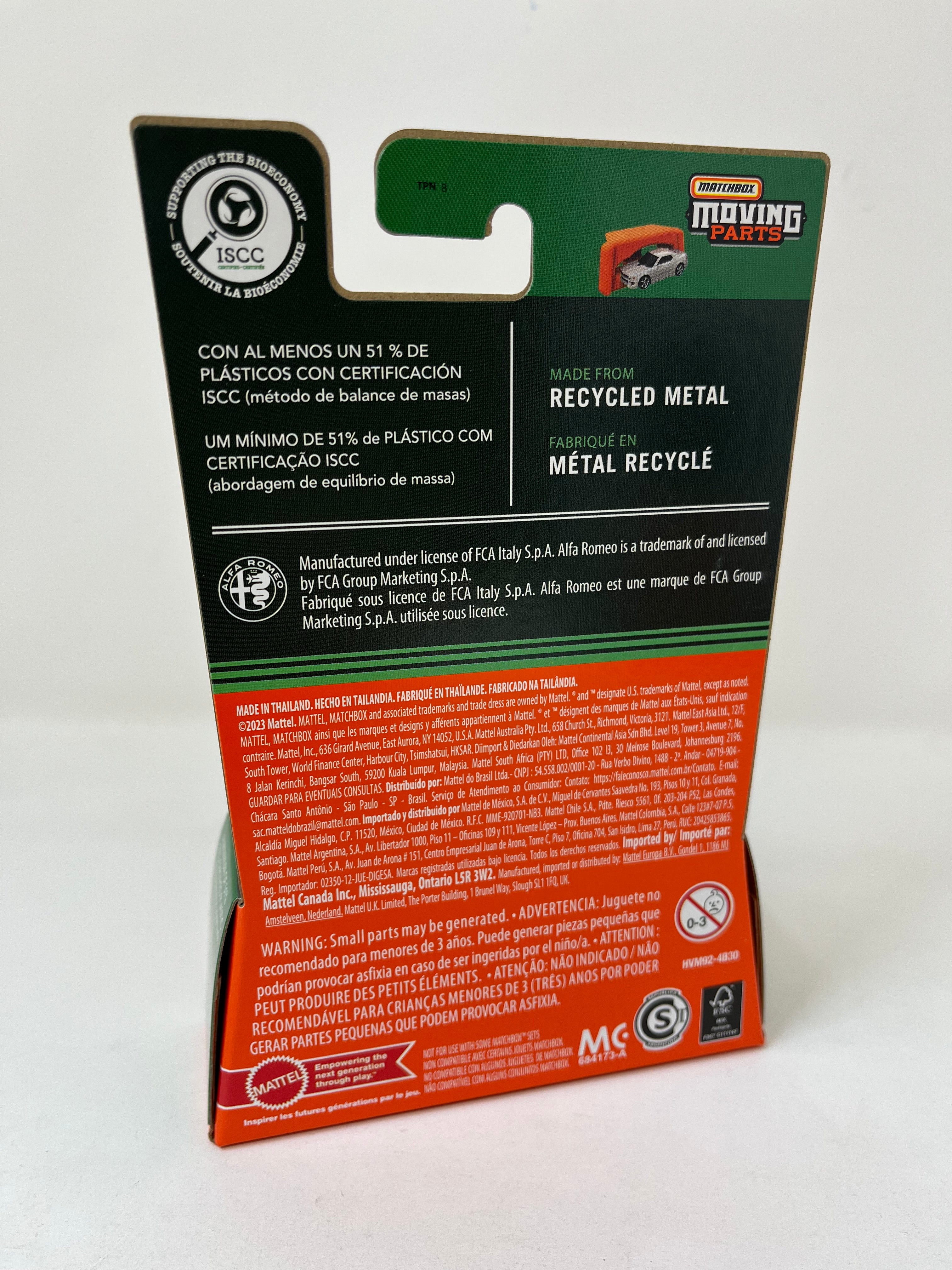 2022 Alfa Romeo Stelvio * Red * 2024 Matchbox Moving Parts Case L、mySite、hgirdovlk