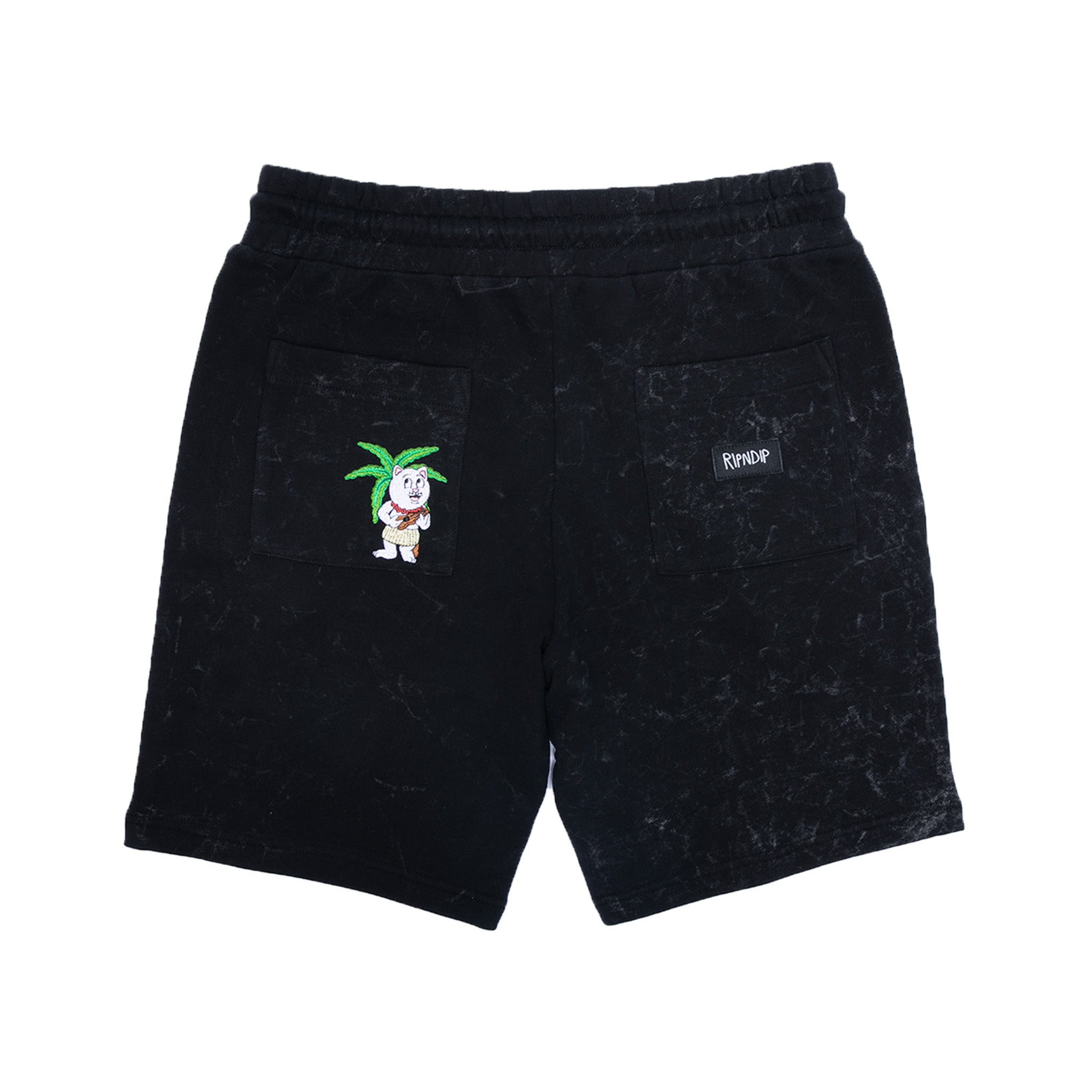  Aloha Nermal Sweatshorts (Black Mineral Wash)、mySite、merchandisen