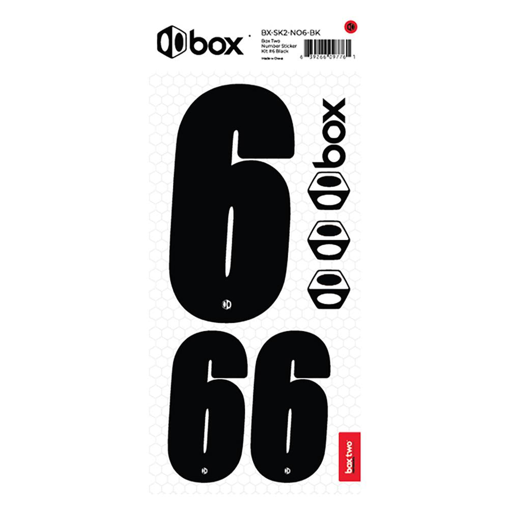  Box Two Number Sticker Kit - Black、mySite、merchandisen