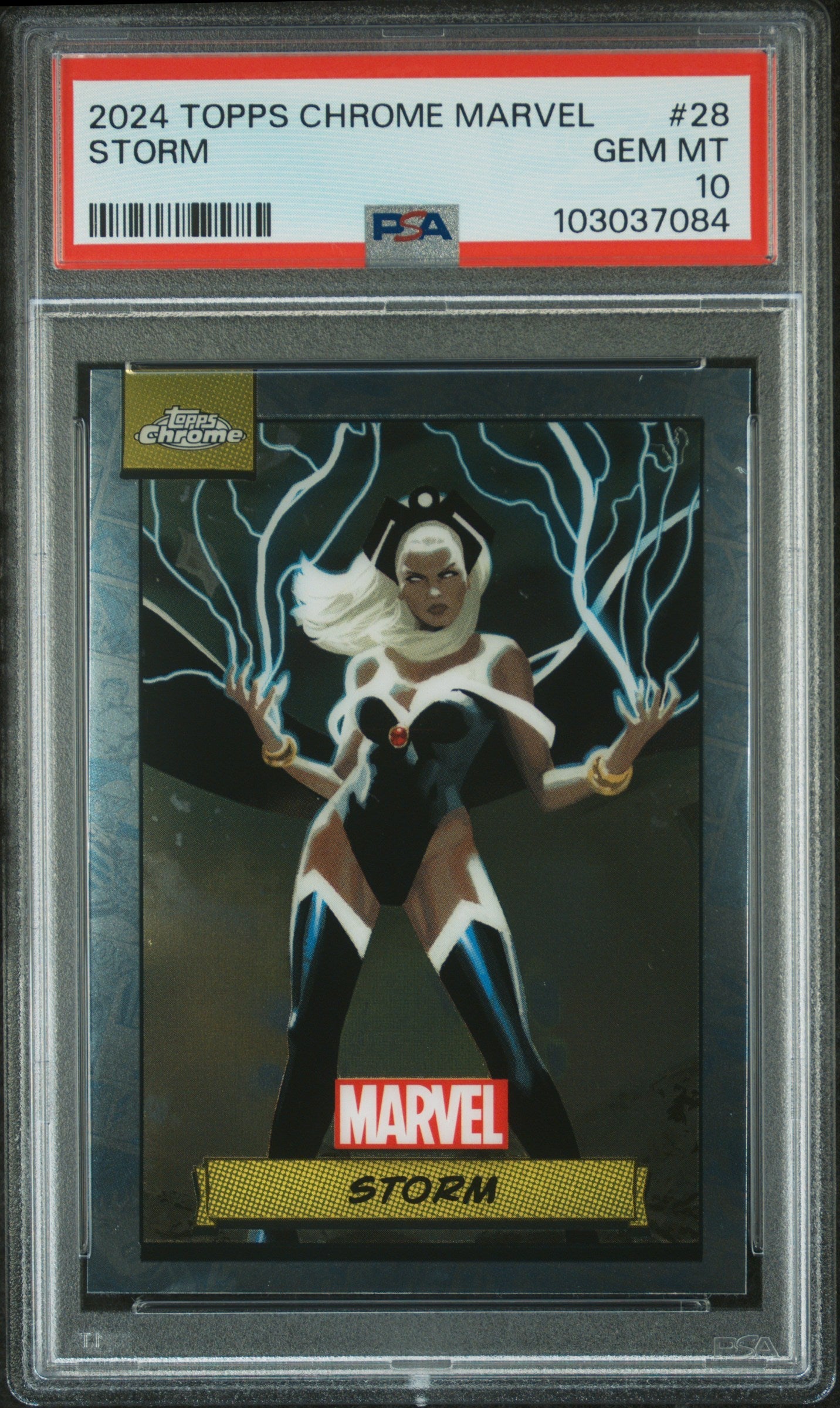 Storm #28 PSA 10 Topps Chrome Marvel 2024、mySite、waistdrama