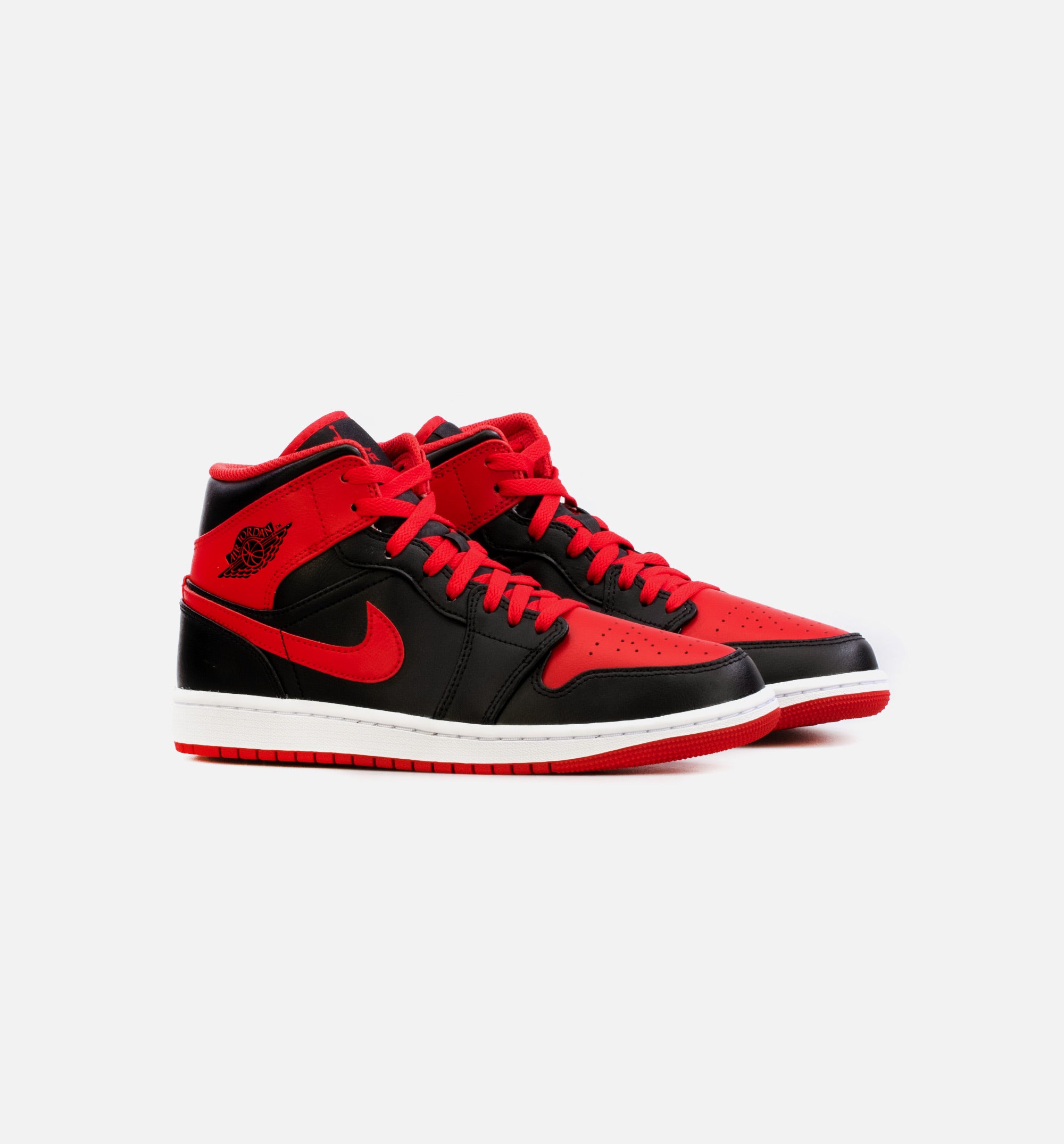 Air Jordan 1 Mid Alternate Bred Mens Lifestyle Shoe - Red/Black、mySite、dreamappss