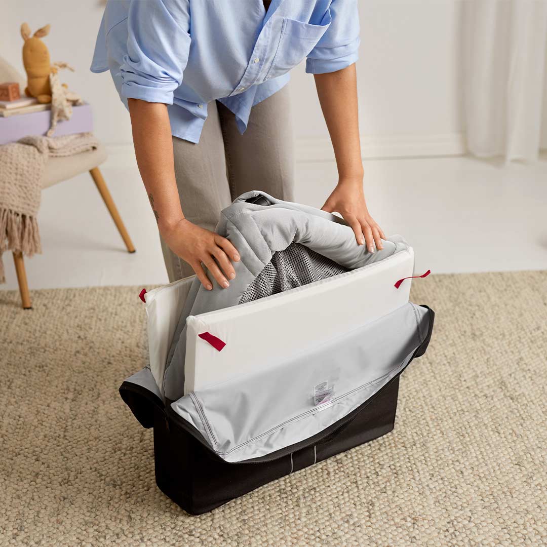  BabyBjorn Travel Cot Light - Silver、mySite、merchandisen