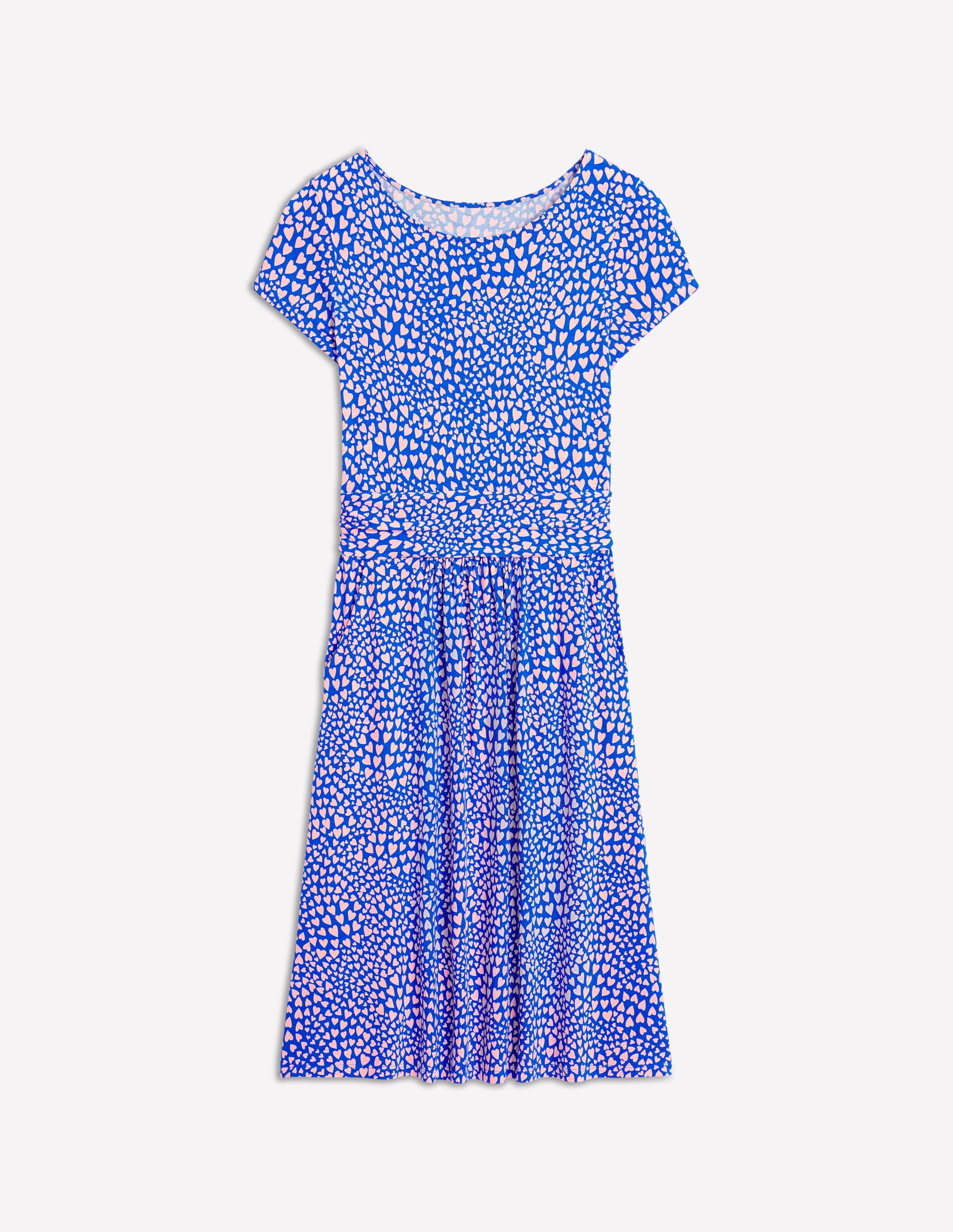  Amelie Jersey Dress-Gallery Blue, Heart Cluster、mySite、ashleygrahame