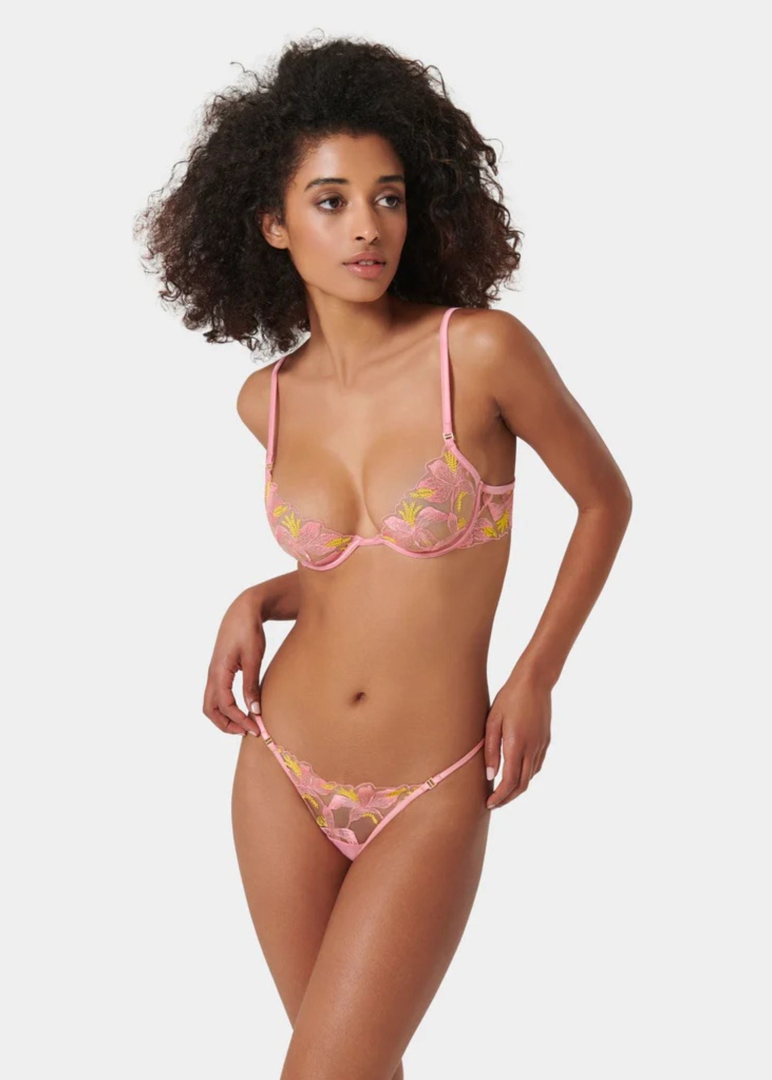  Patrice Wired Bra (Dianthus Pink/Blazing Yellow)、mySite、justintrudeaud