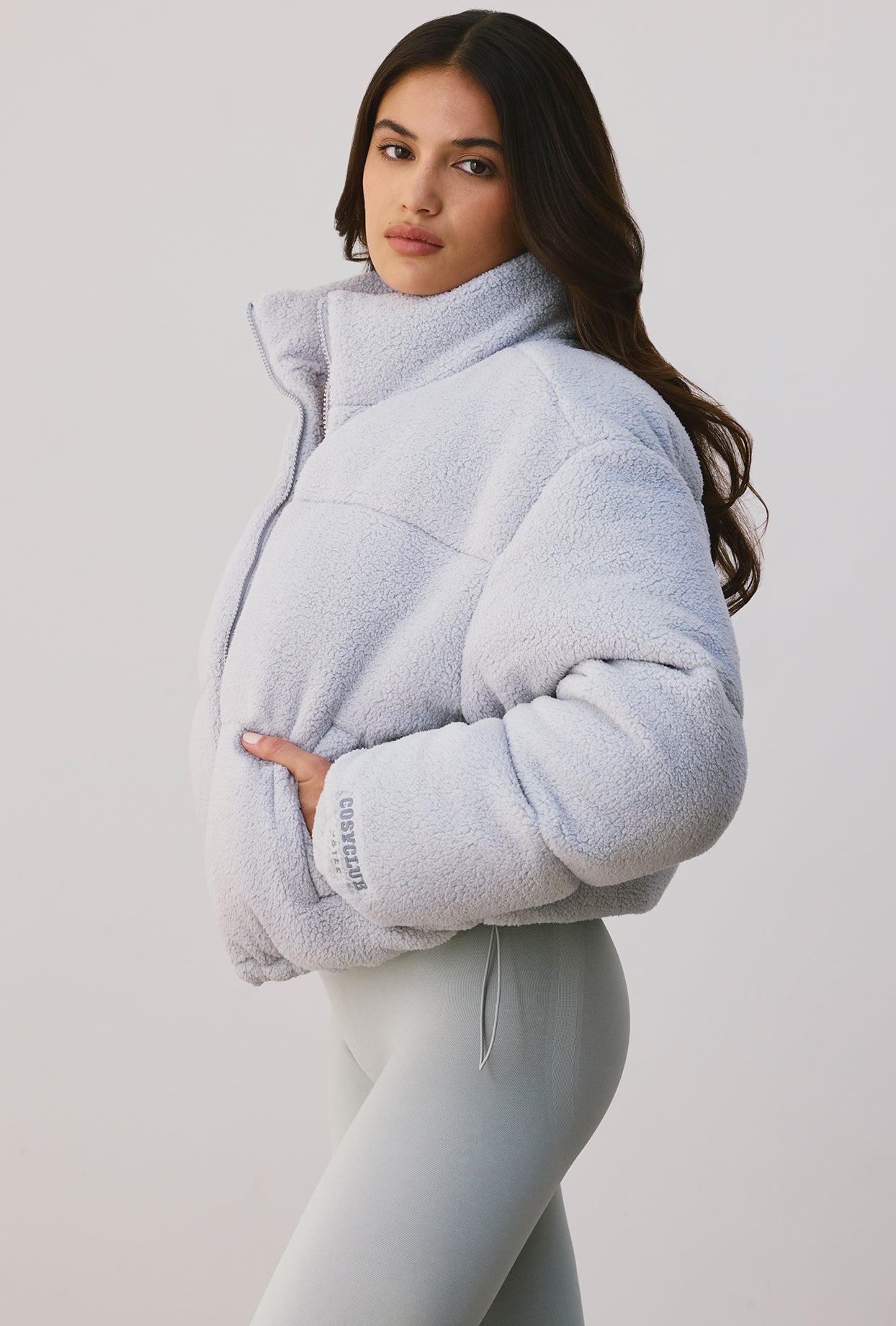 Puffer Jacket in Fog、mySite、solidvoid