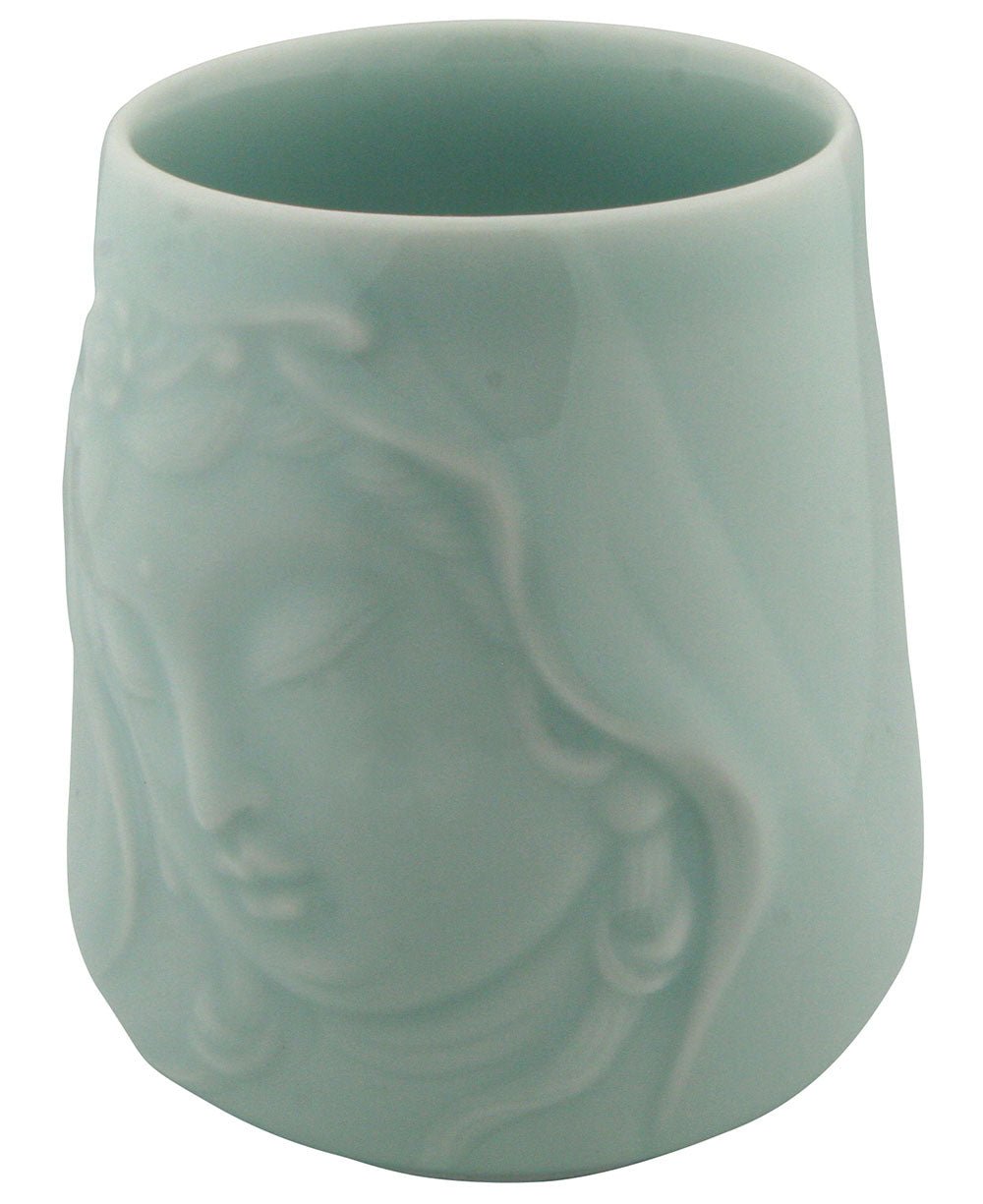 Kuan Yin Serenity Vase, 4.25 Inches、mySite、topwebapps