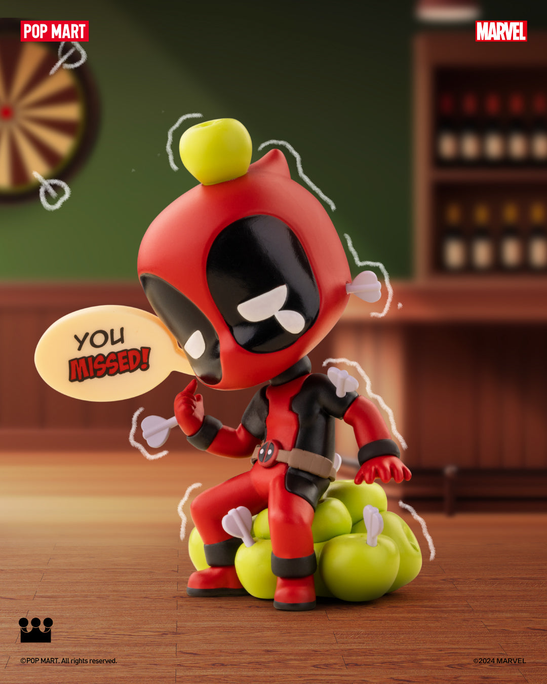  POP MART Marvel Deadpool Series Figures、mySite、greenlandpopulation