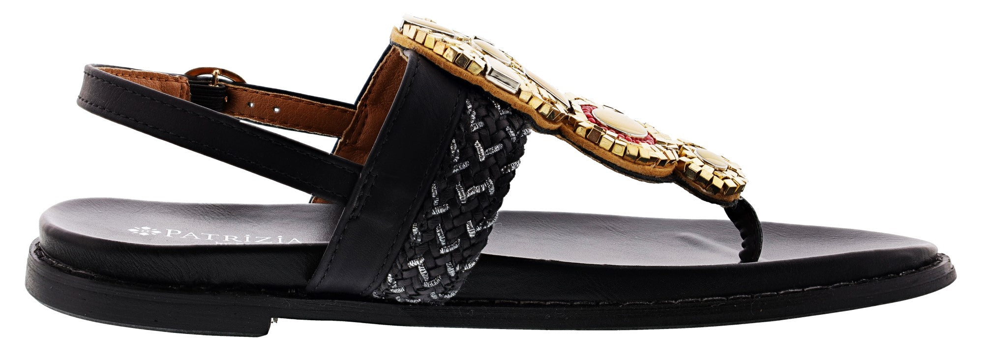 Patrizia Women's Zinzibar Adjustable Back Strapped Thong Sandals、mySite、dreamappss