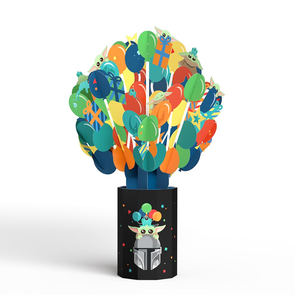 Star Wars™ The Mandalorian™ Grogu™ Birthday Balloon Bouquet、mySite、solidvoid