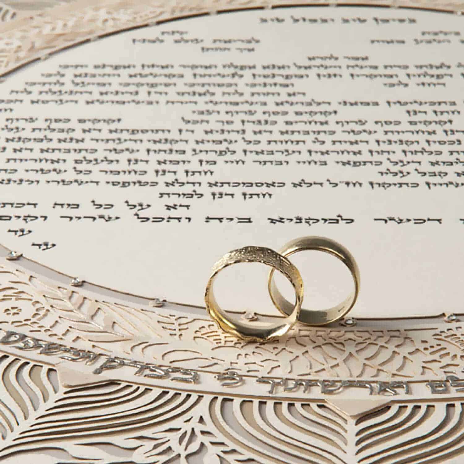  Chantilly Ketubah by Daniel Azoulay、mySite、elrpsem3k