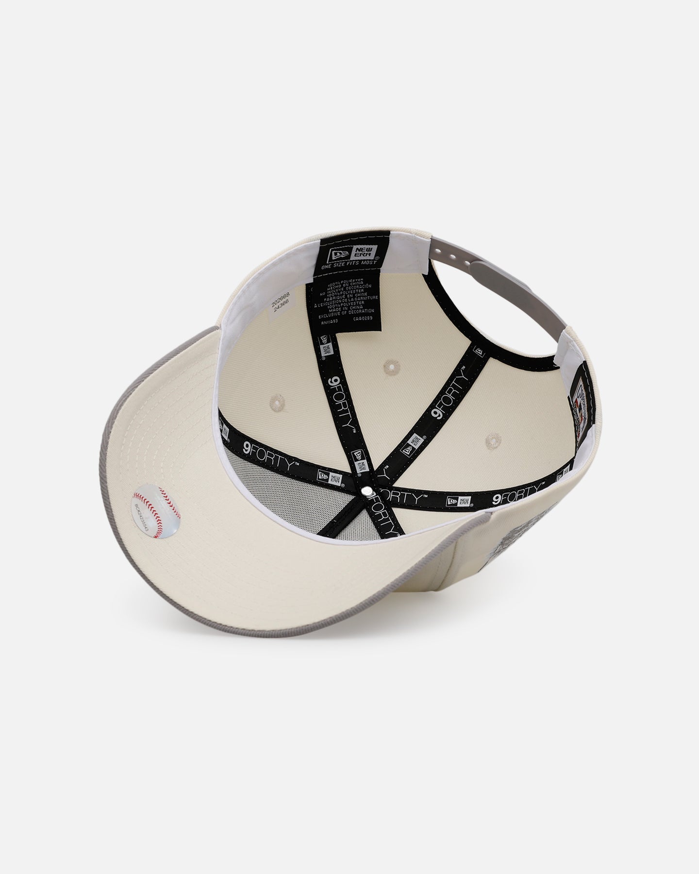 New Era Florida Marlins 'Too Clean' 9FORTY A-Frame Snapback Chrome、mySite、zt4zffjzw