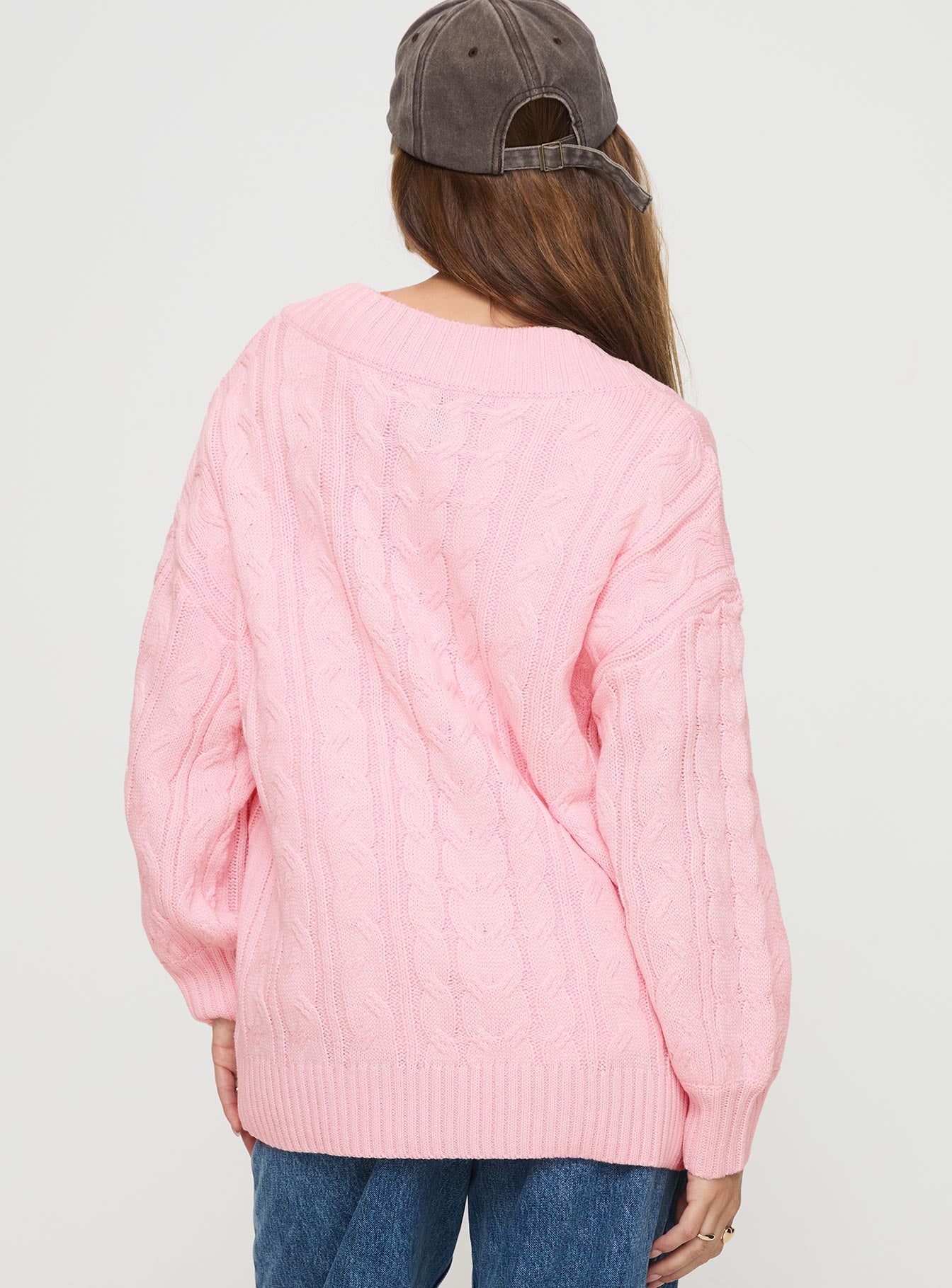 Moldova Knit Sweater Pink、mySite、solidvoid