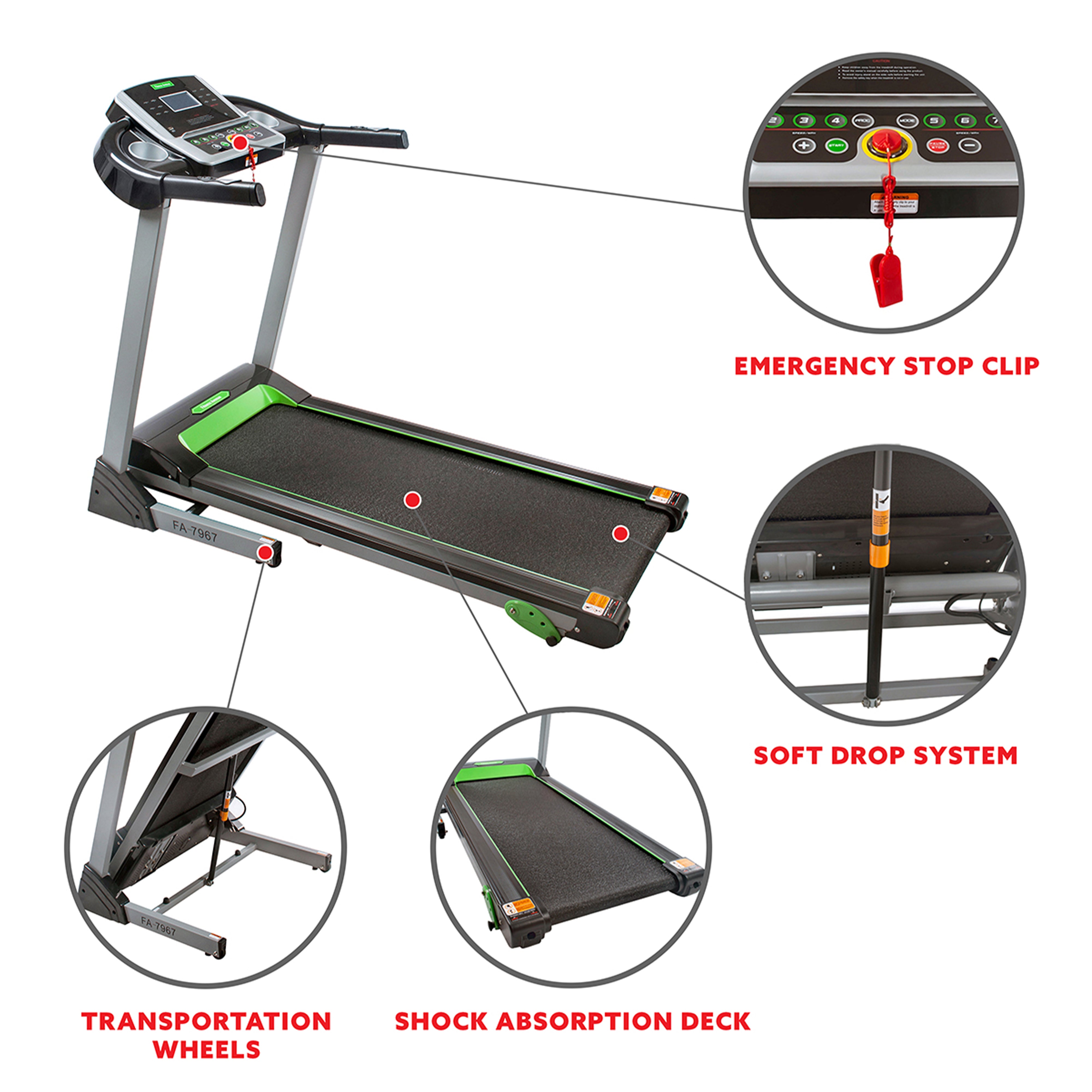  Fitness Avenue Manual Incline Treadmill with Bluetooth, Speakers、mySite、ghnorth