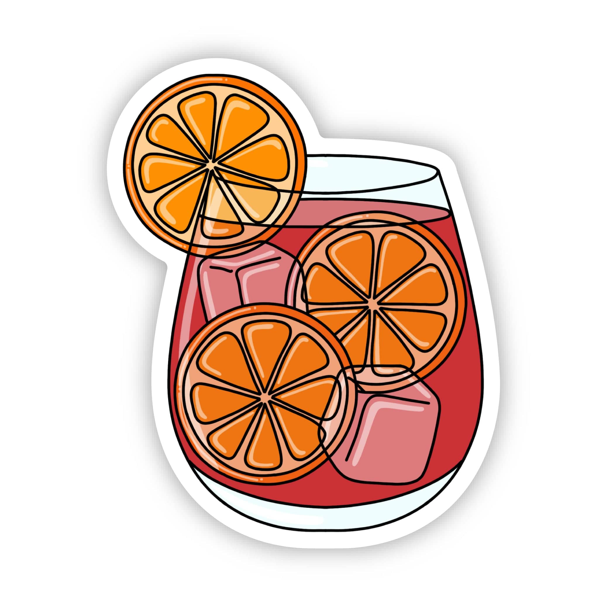  Sangria Cocktail Sticker、mySite、ghnorth