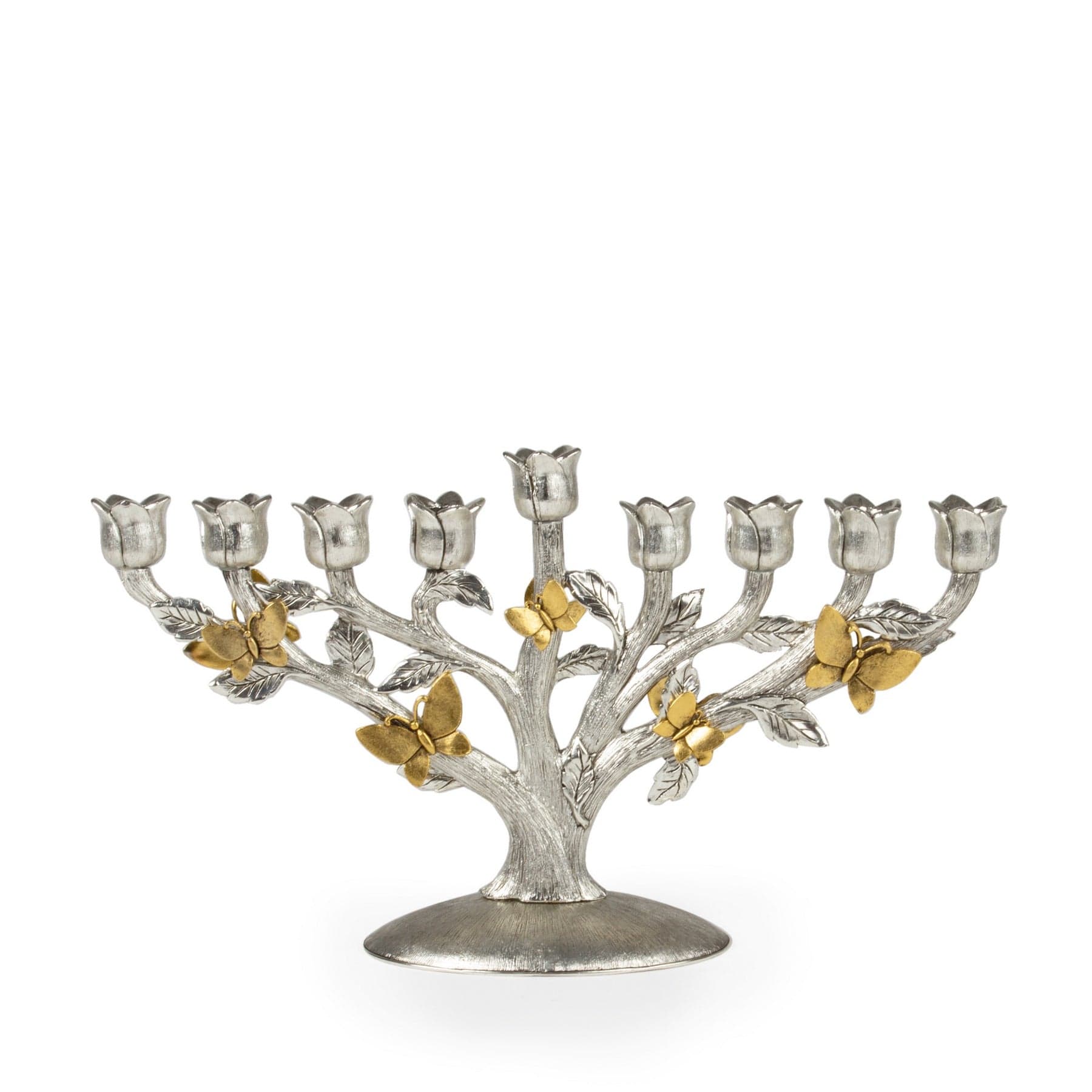 Butterfly Forest Menorah - Gold、mySite、topwebapps
