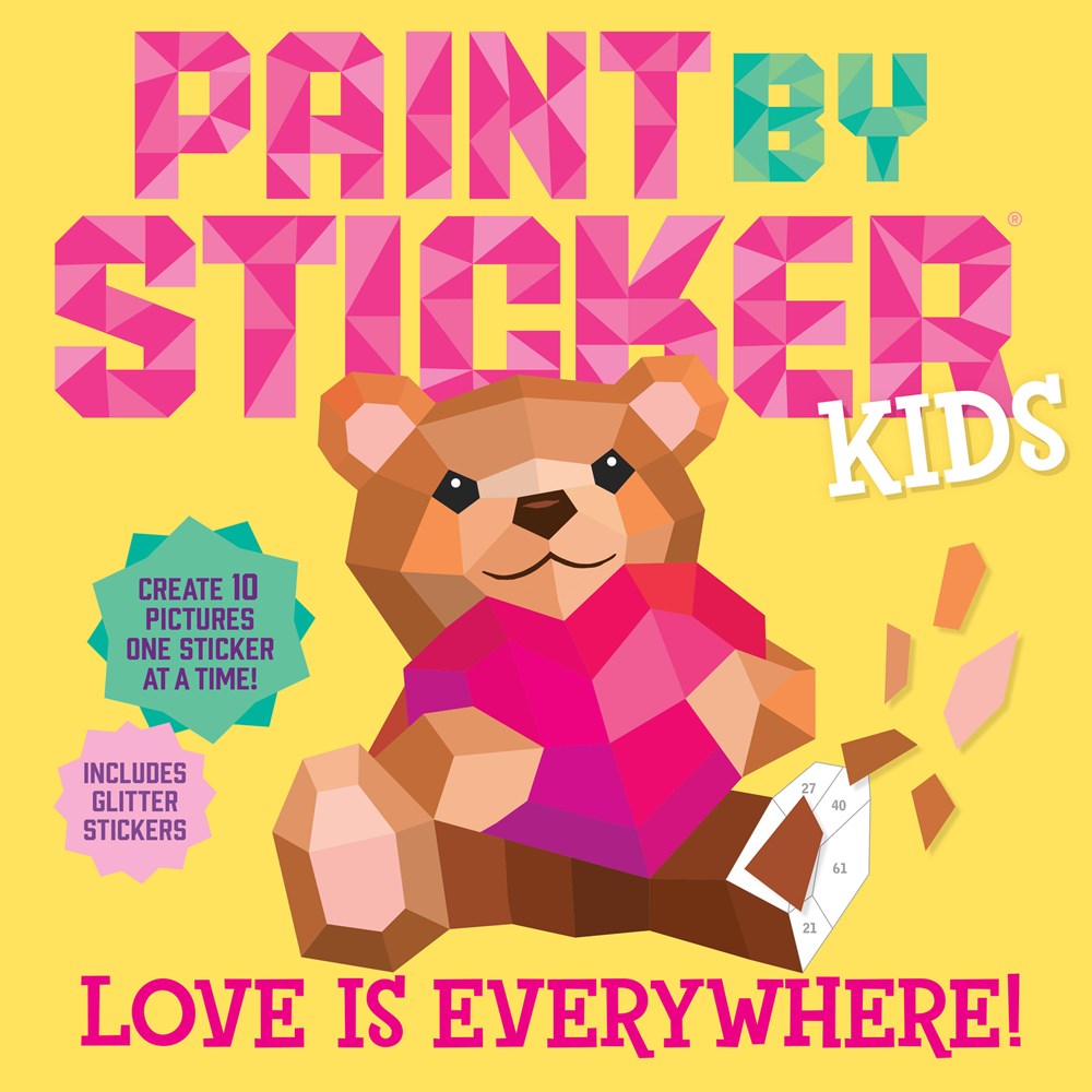  Love Is Everywhere Paint By Sticker Book、mySite、ghnorth