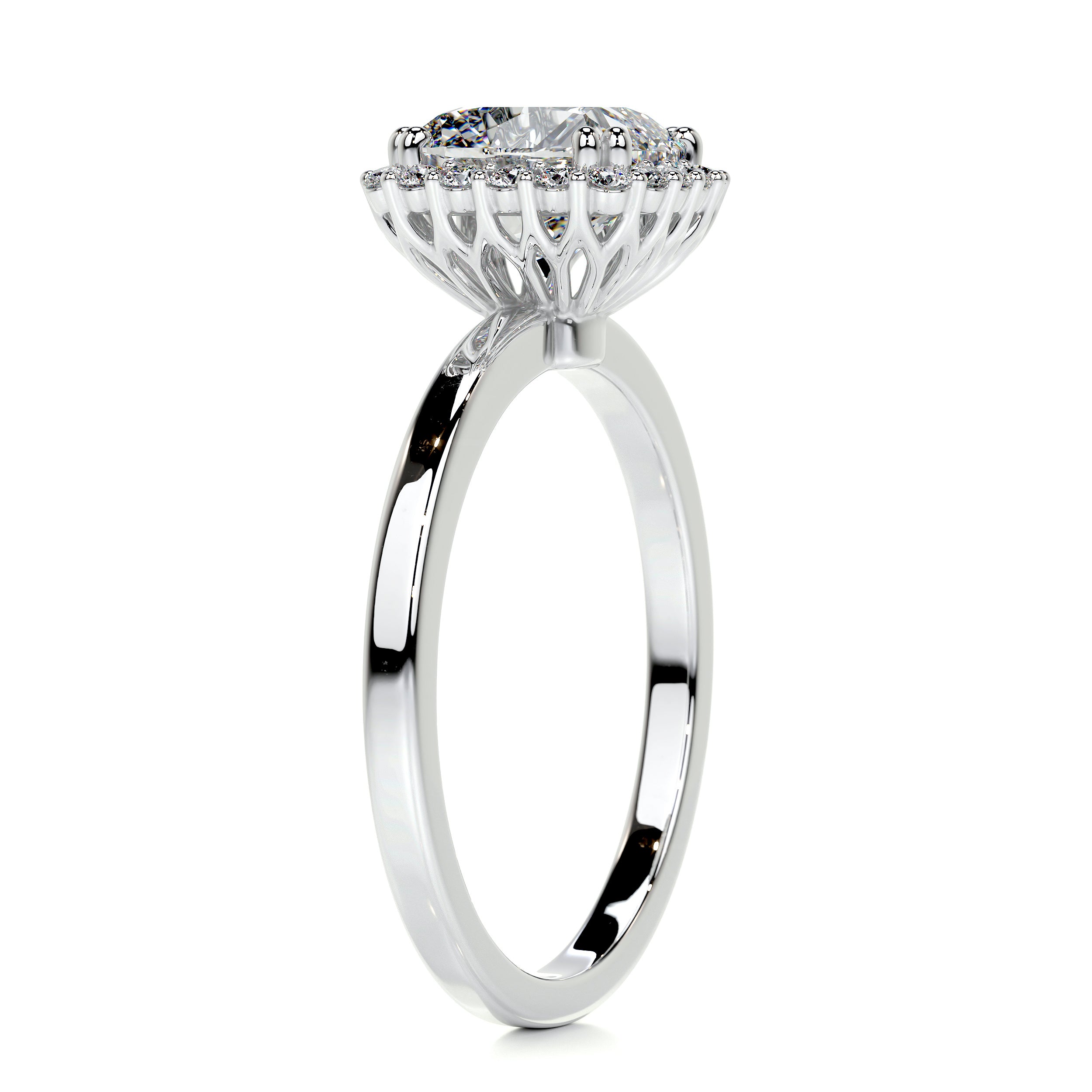 Emery Diamond Engagement Ring - 14K White Gold、mySite、hinf8tx79