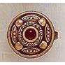 Michal Golan Intricate Garnet Adjustable Ring、mySite、topwebapps