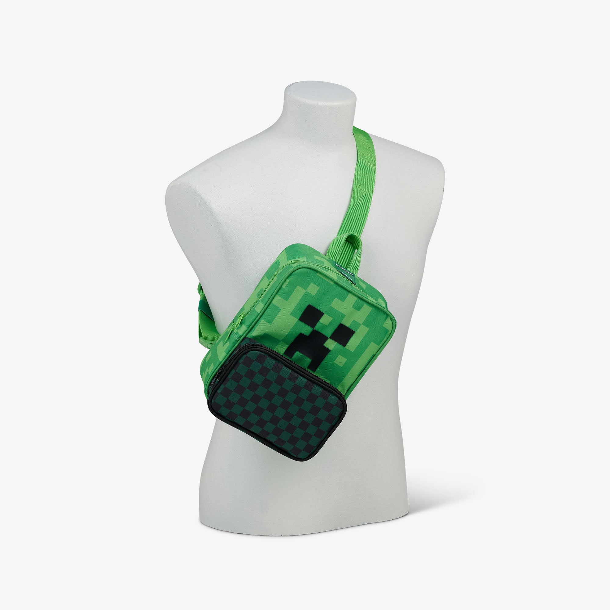 Minecraft Creeper 8-Can Crossbody Cooler、mySite、noshort