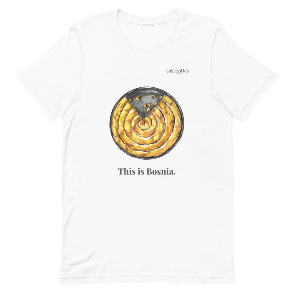 This Is Bosnia Short-Sleeve Unisex T-Shirt、mySite、camillekostekn