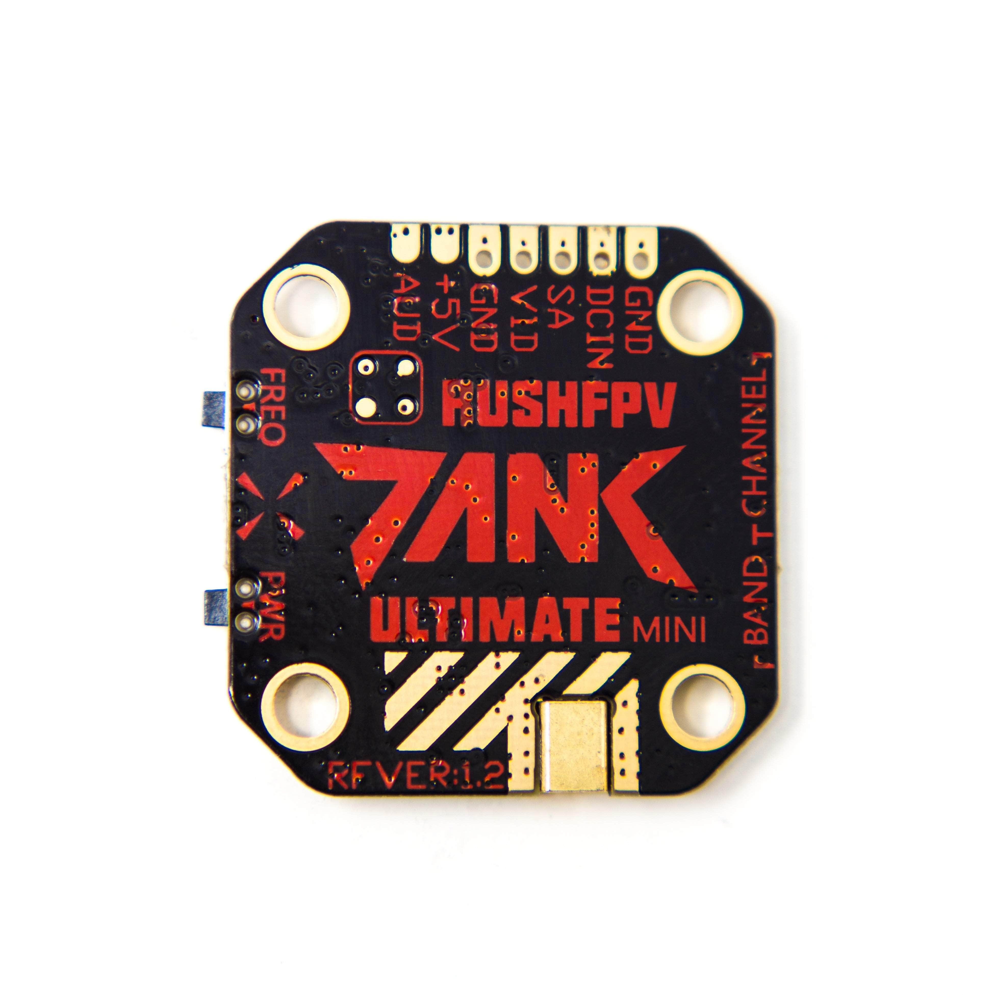  RUSHFPV Tank Mini 20x20 25-800mW 5.8GHz VTX - MMCX、mySite、merchandisen