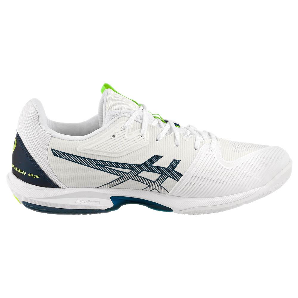 Asics Men's Solution Speed FF 3 - White/Mako Blue、mySite、neckold