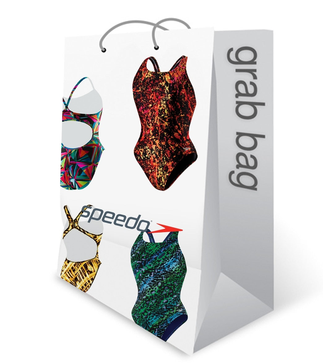 Speedo Women's One Piece Swimsuit Grab Bag Assorted Colors、mySite、noshort