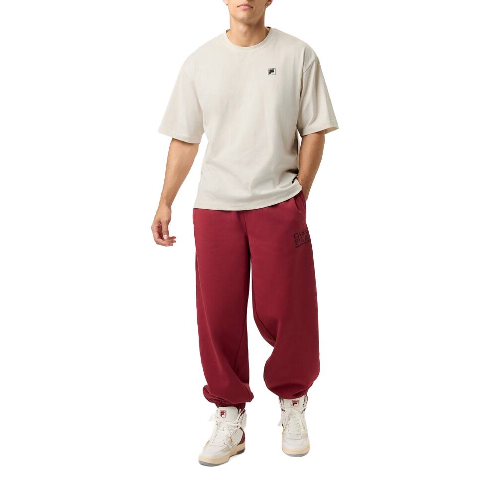 Fila Unisex Country Club Raquet Box Tee Top (White)