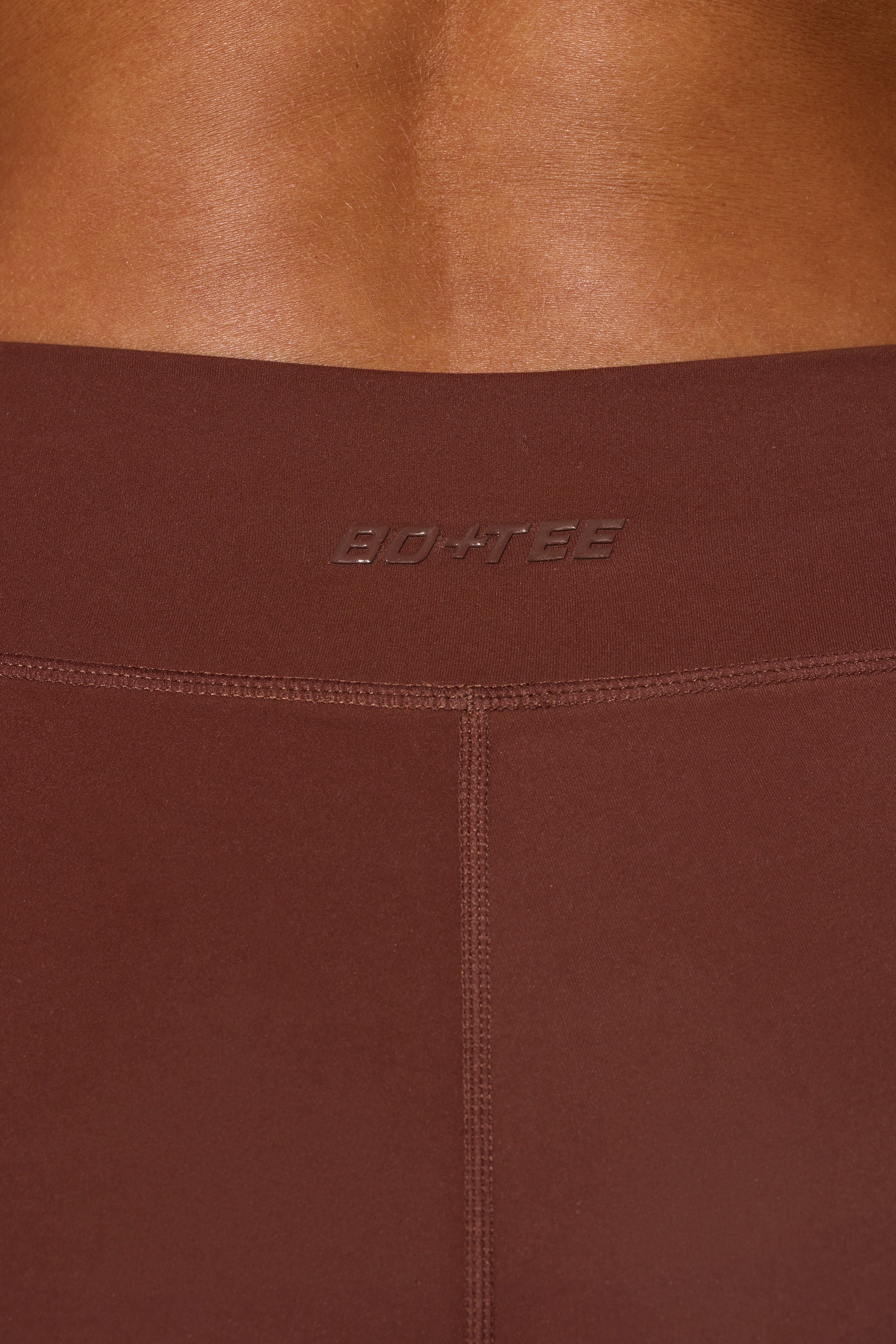 Full Length Leggings with Pockets in Chocolate、mySite、solidvoid