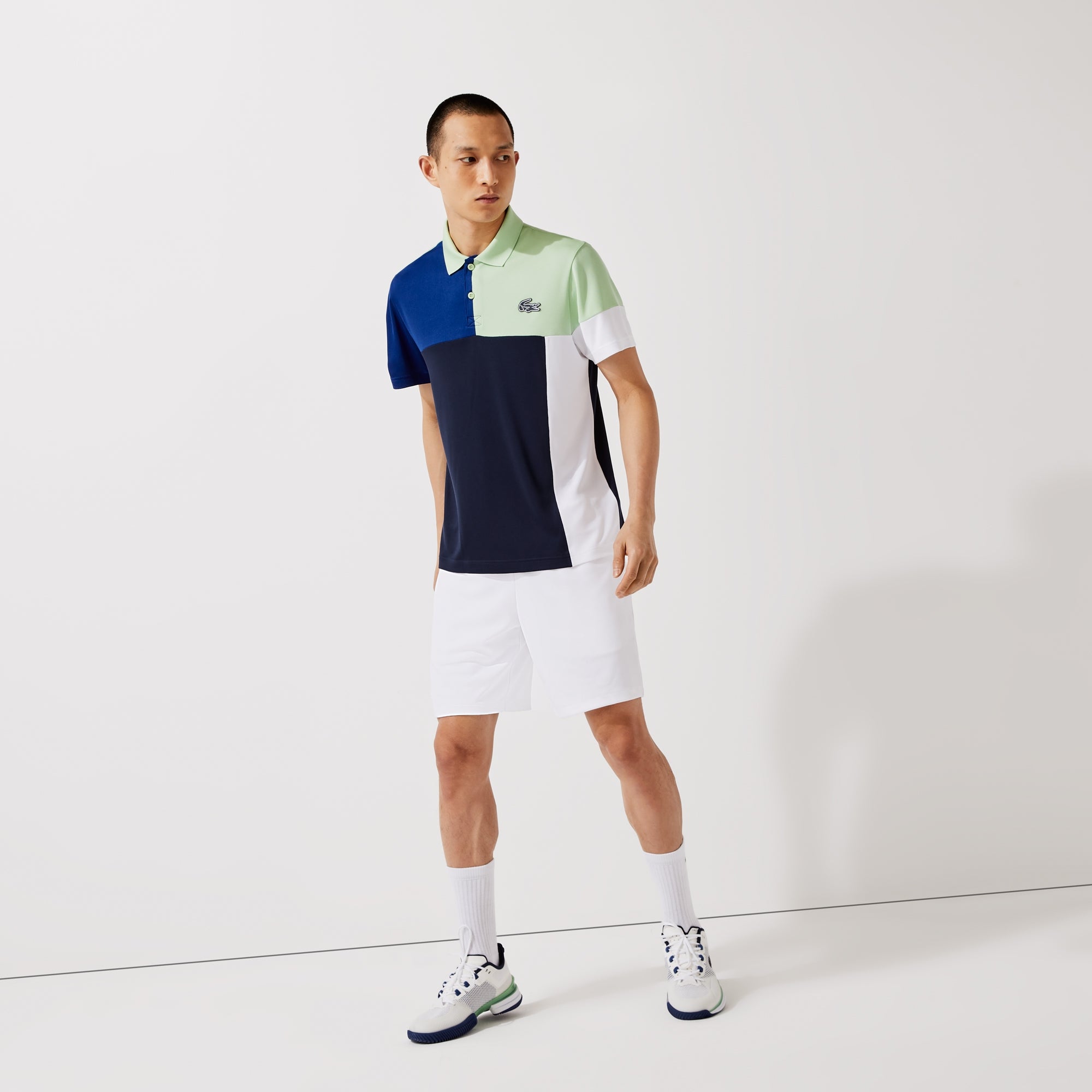 Lacoste Ultra Dry Men's Colorblock Tennis Polo