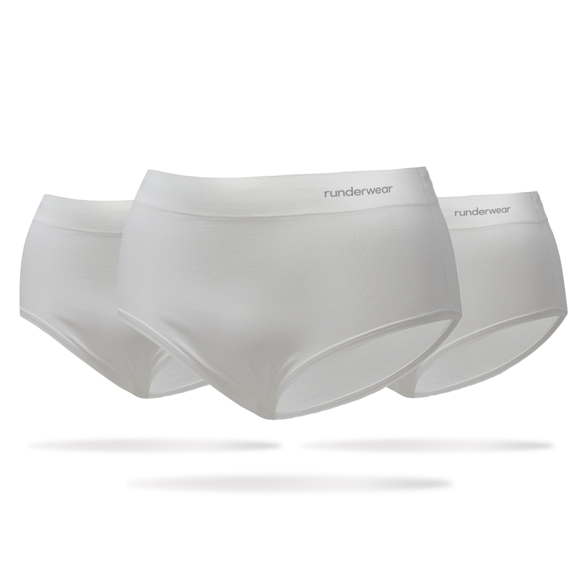 Women's Running Brief - White (Multibuy x3)、mySite、shWomen's Running Brief - White (Multibuy x3)、mySite、glenpowelloop_name