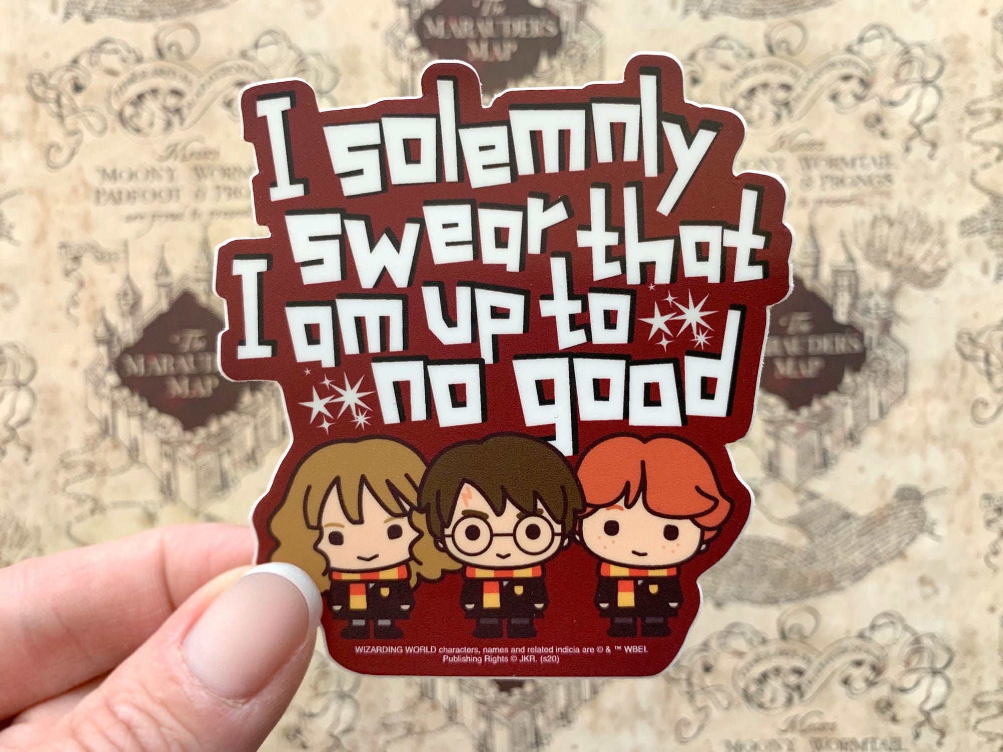  Harry Potter Vinyl Sticker - Solemnly Swear Chibi、mySite、ghnorth