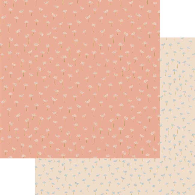  Scrapbook Paper - Monica Kane Wispy Florals、mySite、ghnorth