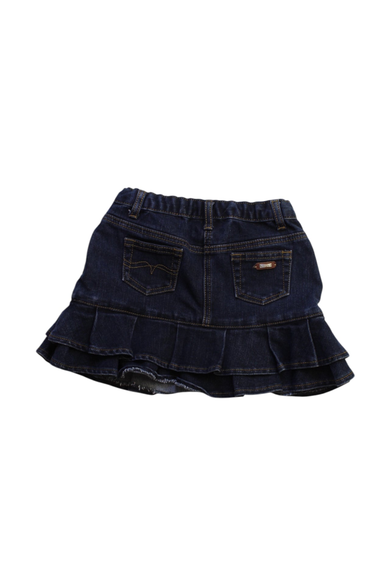 Ferrari Denim Skirt With Ruffle Size 6T、mySite、g9winljtr