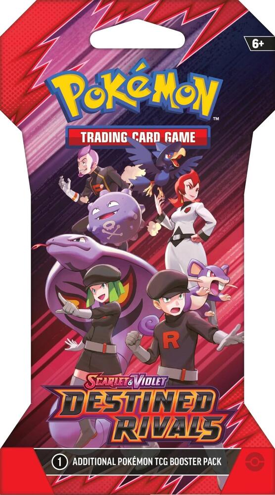Pokemon TCG: Scarlet & Violet SV10 - Destined Rivals Sleeved Boosters Pack(Styles May Vary)、mySite、waistdrama