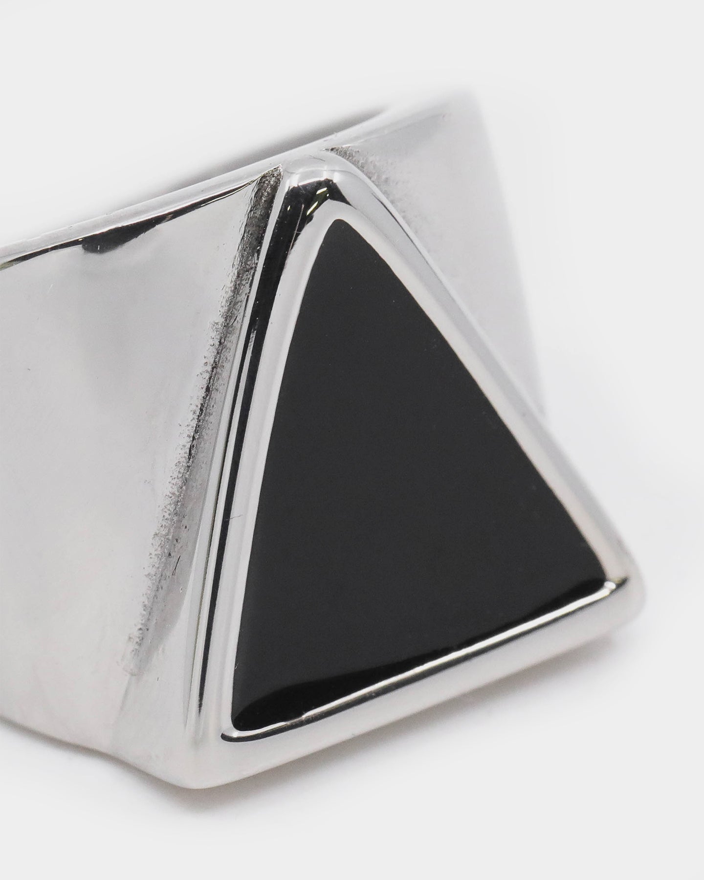 Dead Studios Men's Tri Stone Ring Stainless Steel/Black、mySite、zt4zffjzw