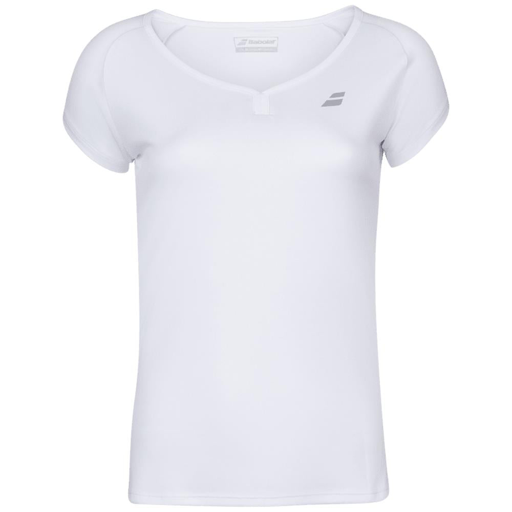 Babolat Women's Play Cap Sleeve Top - White